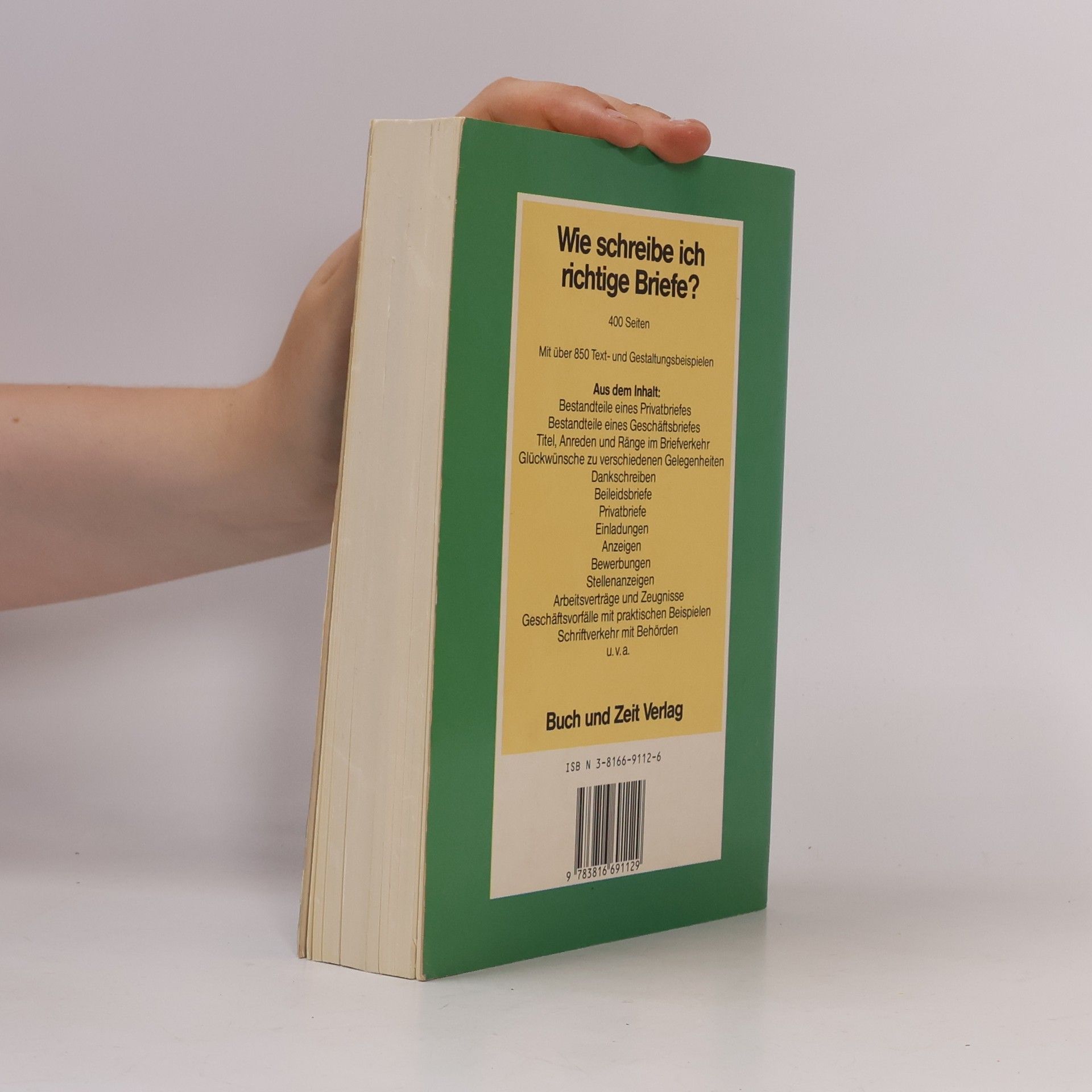 Autorenkollektiv Wie schreibe ich richtige Briefe?