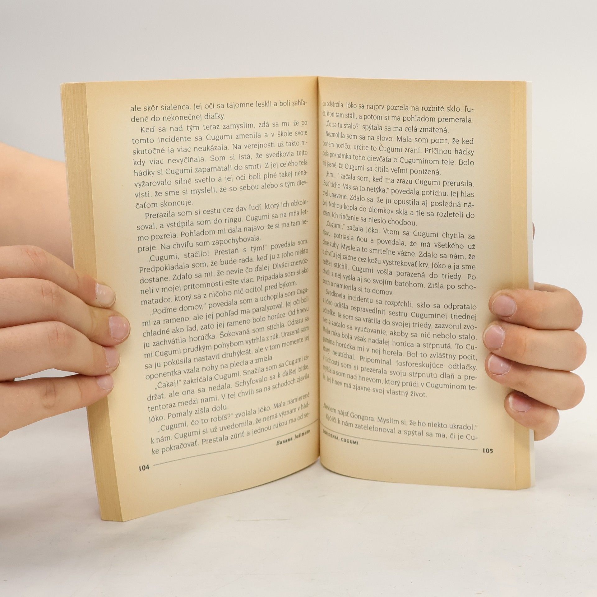 Banana Yoshimoto Dovidenia, Cugumi