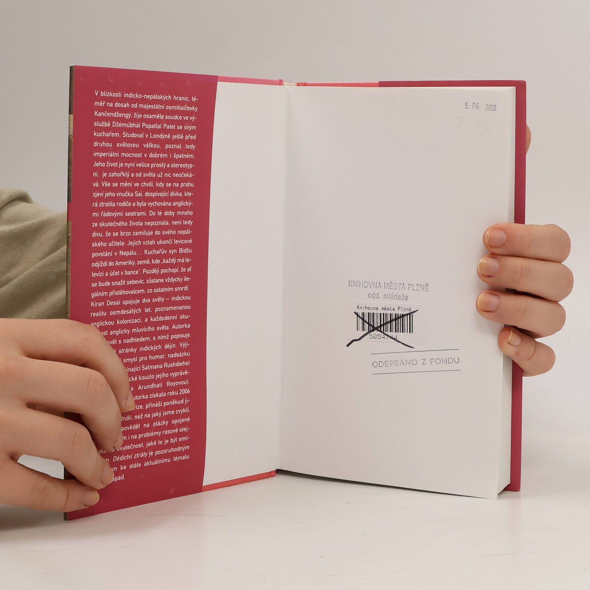 Kiran Desai Dědictví ztráty