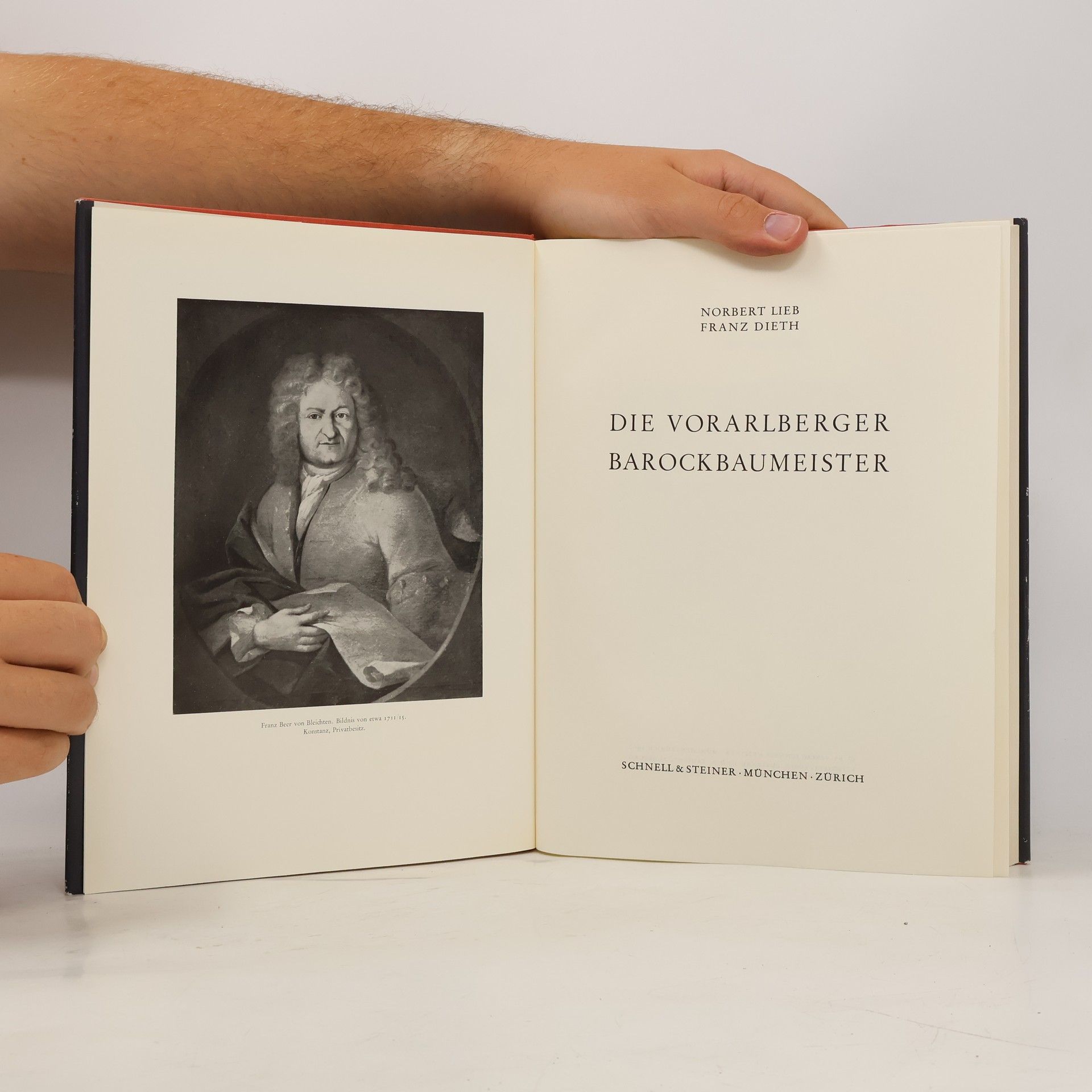 Norbert Lieb Die Vorarlberger Barockbaumeister