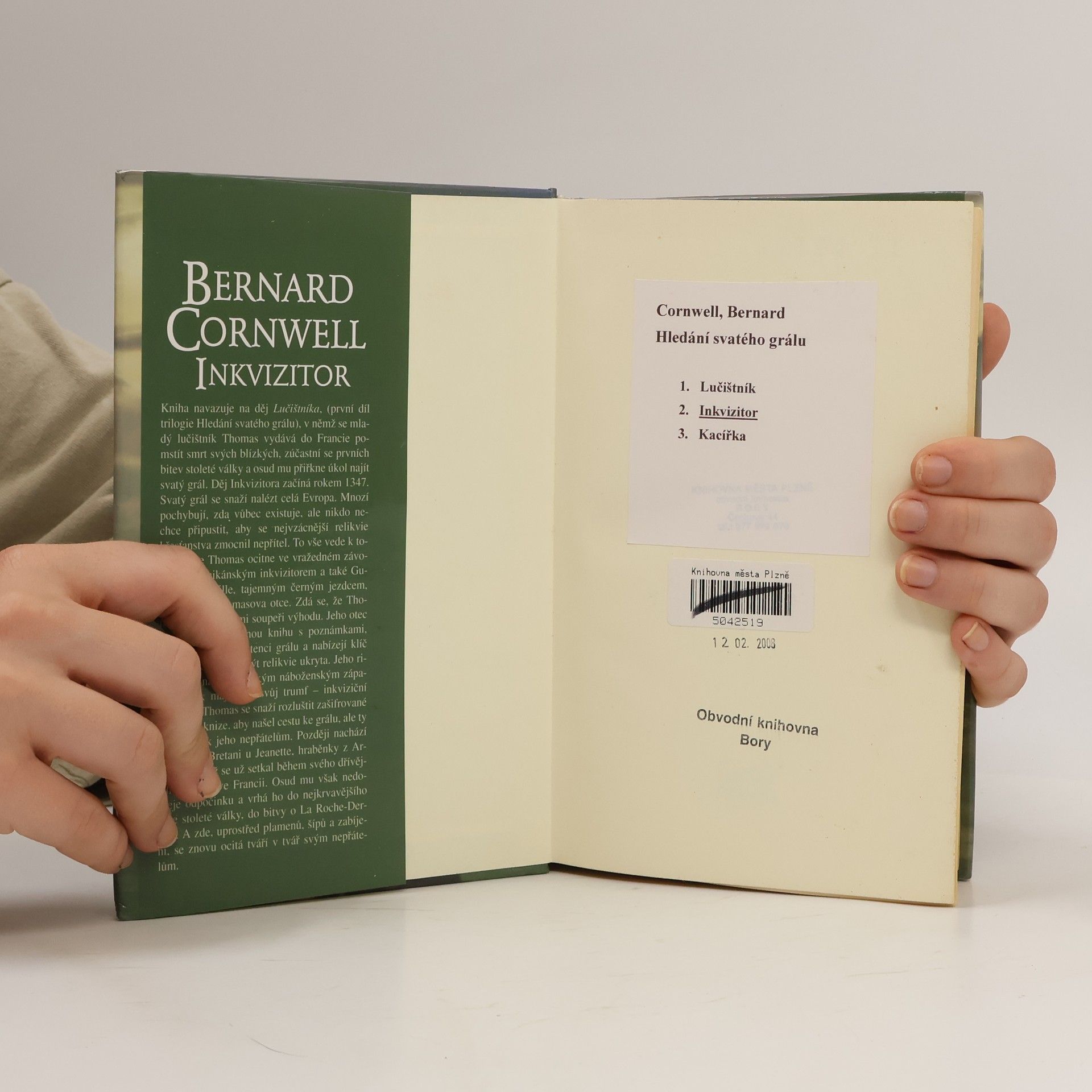 Bernard Cornwell Inkvizitor