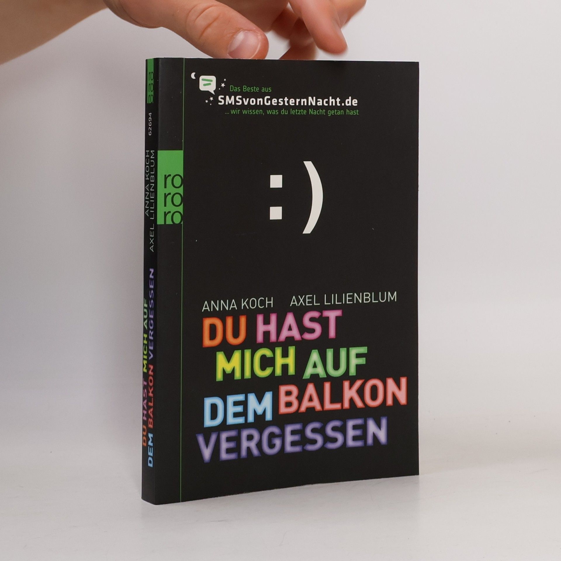 Anna Koch Du hast mich auf dem Balkon vergessen