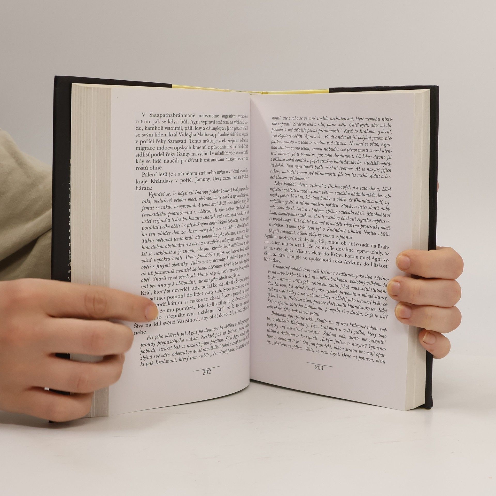 Dušan Zbavitel Bohové s lotosovýma očima: Hinduistické mýty v indické literatuře tří tisíciletí