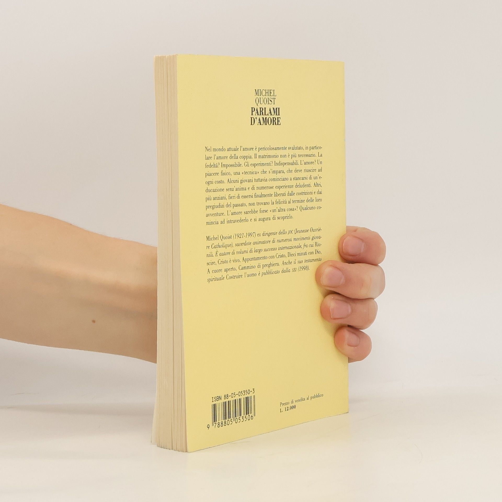 Michel Quoist Religione: Parlami d'amore reprint