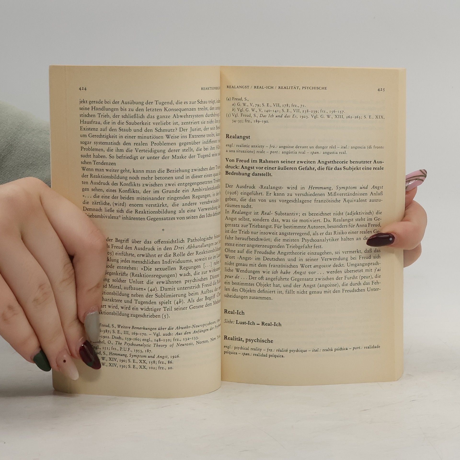 Jean Laplanche Das Vokabular der Psychoanalyse