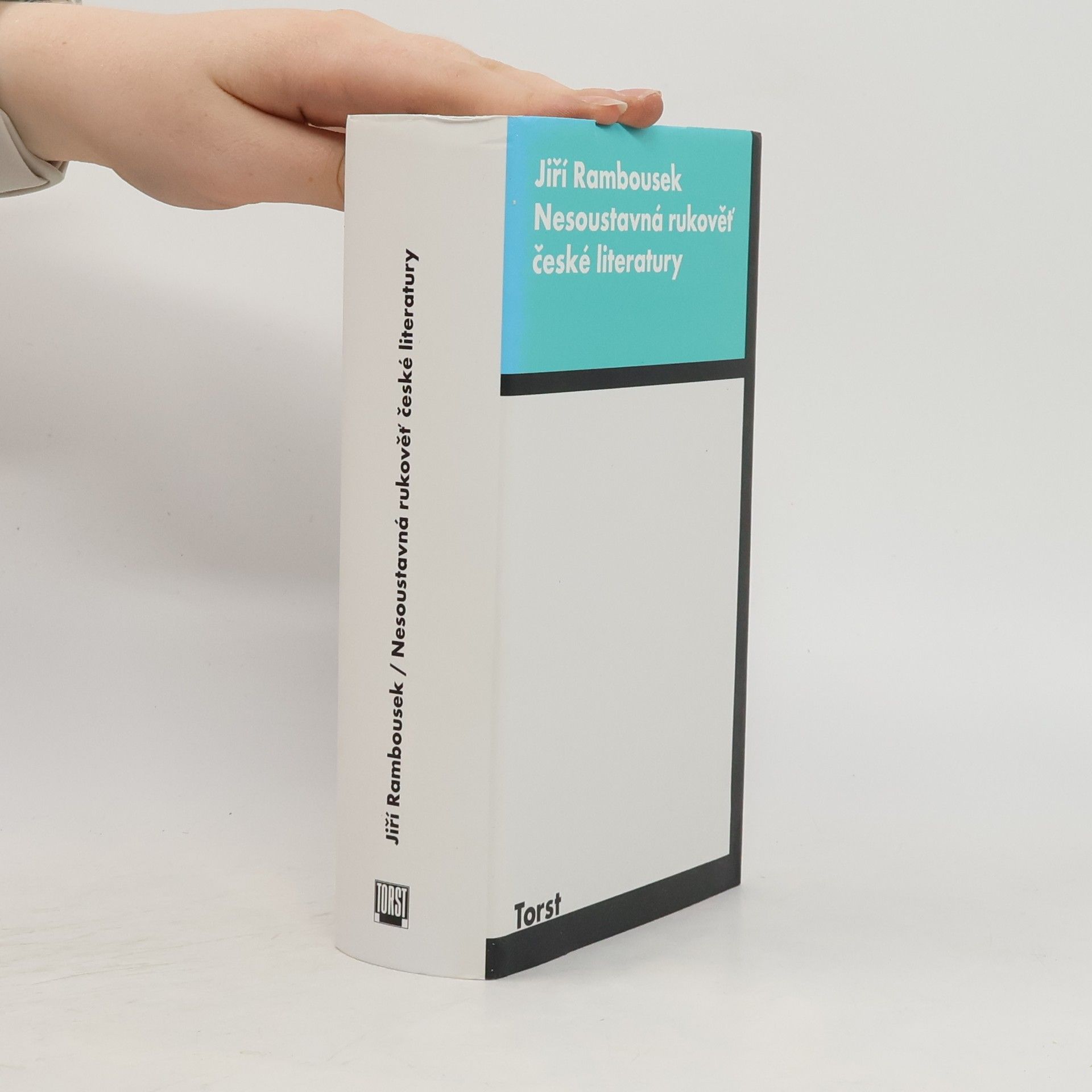 Jiří Rambousek Nesoustavná rukověť české literatury