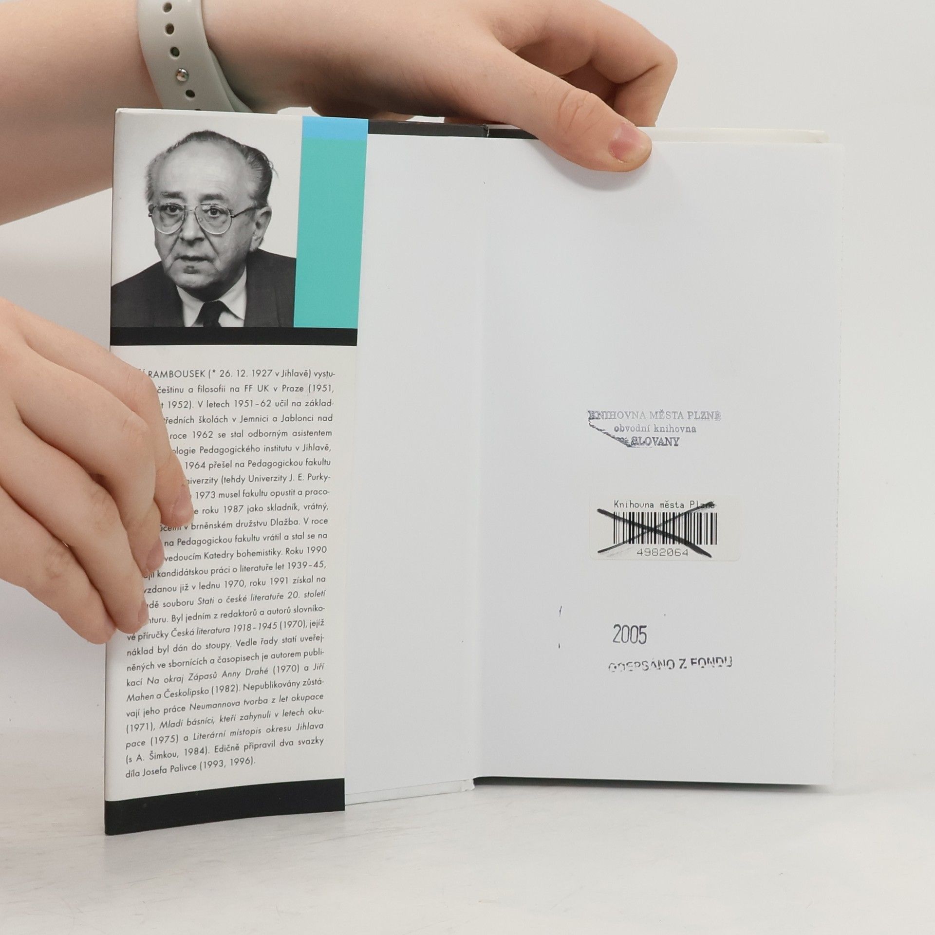 Jiří Rambousek Nesoustavná rukověť české literatury