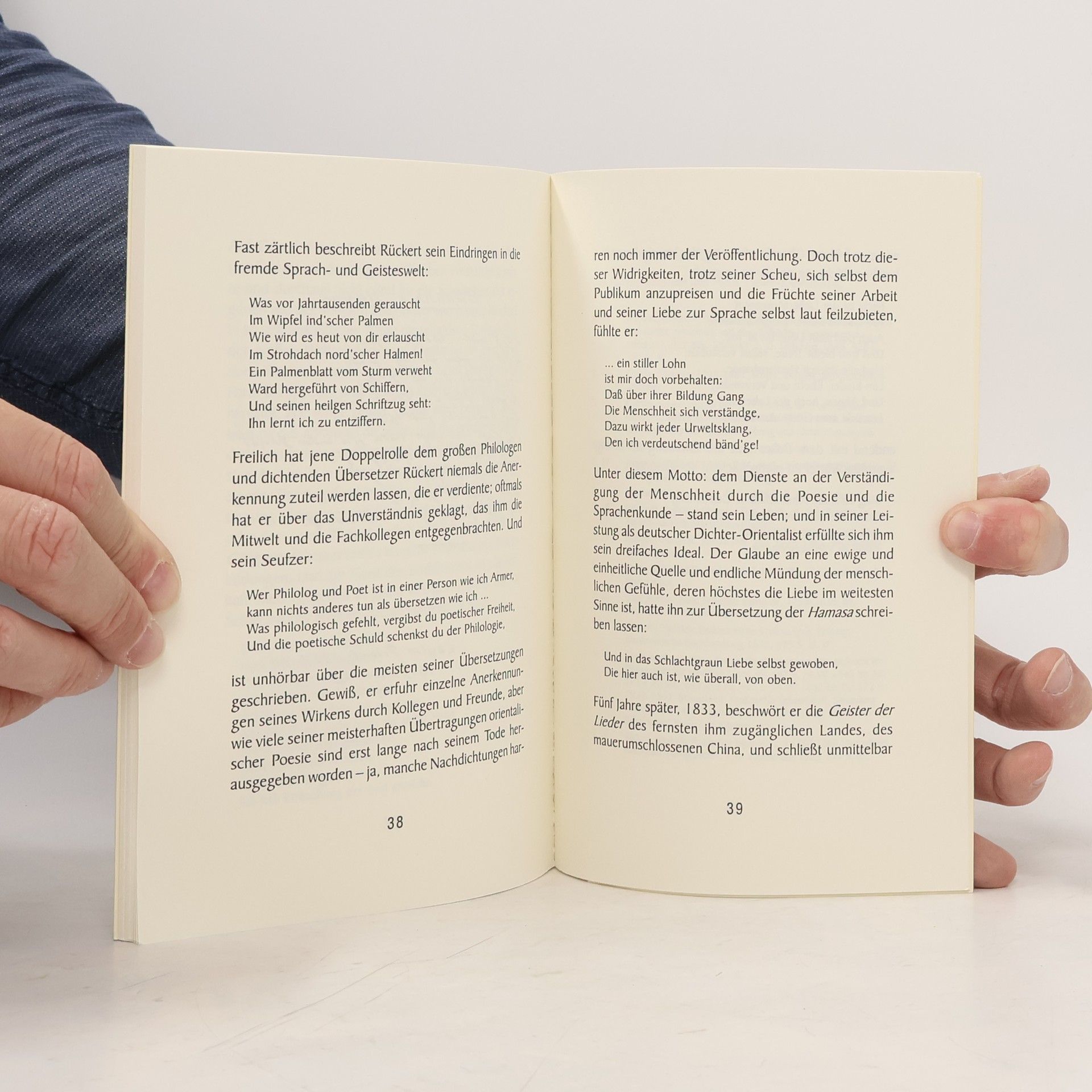 Annemarie Schimmel Weltpoesie ist Weltversöhnung