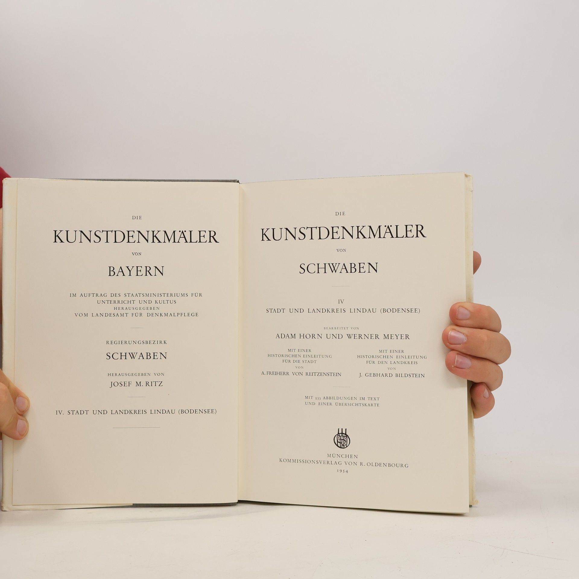 A. Freiherr von Reitzenstein Die Kunstdenkmäler von Bayern