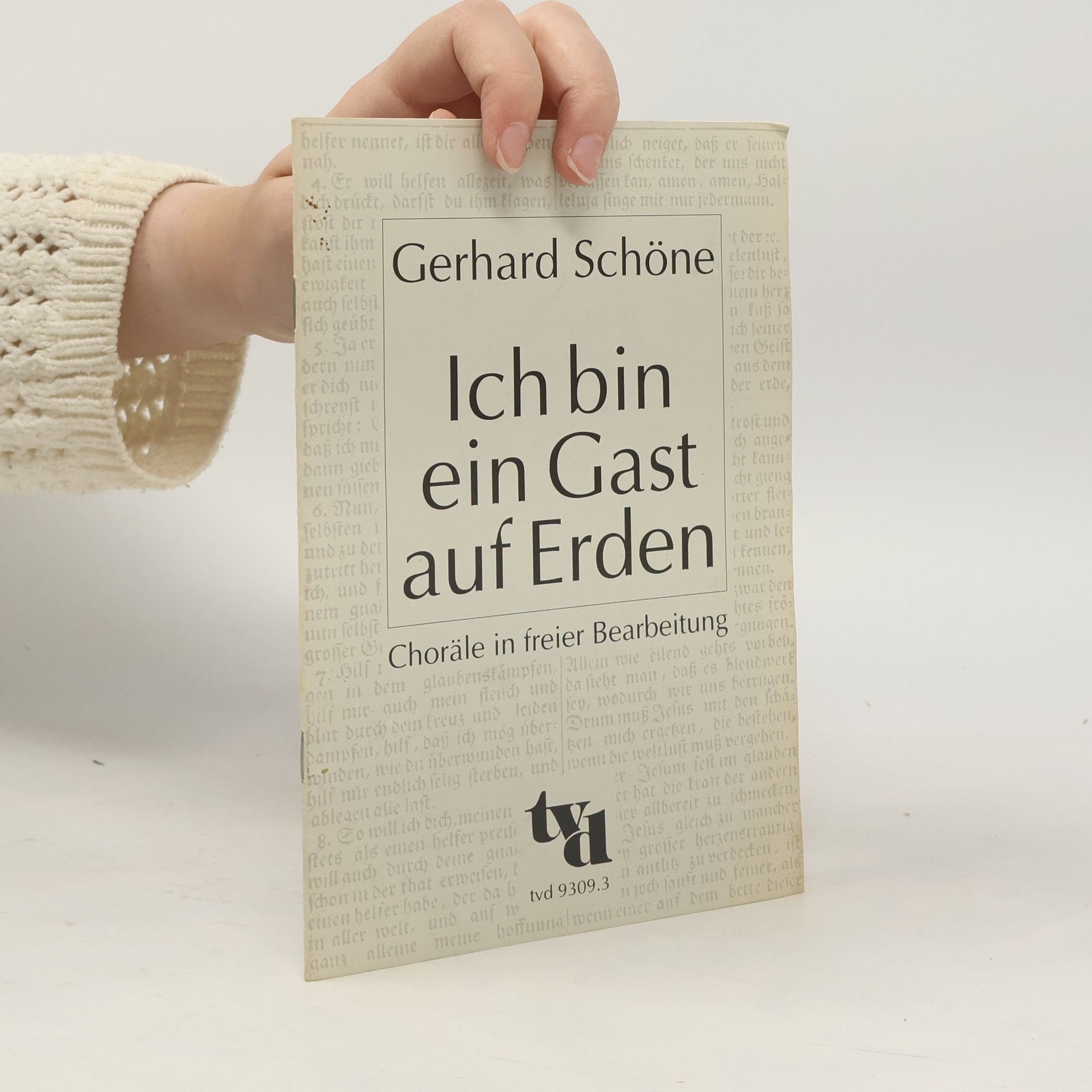 Gerhard Schöne Ich bin ein Gast auf Erden