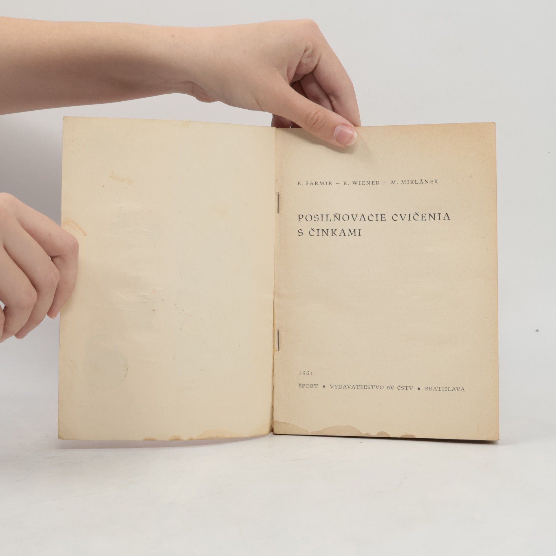 Various authors Posilňovacie cvičenia s činkami