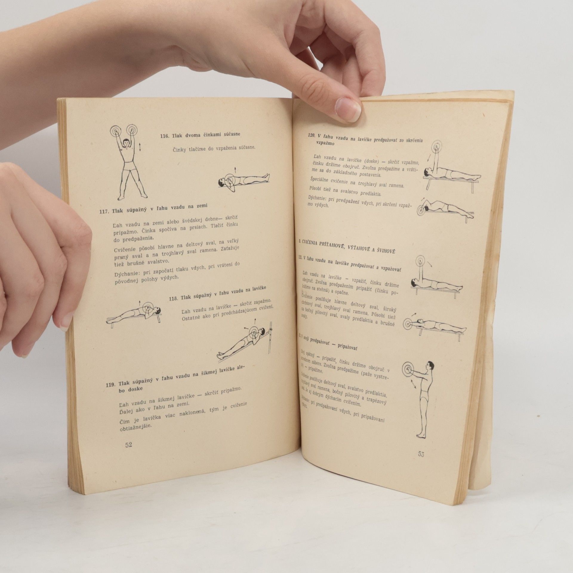 Various authors Posilňovacie cvičenia s činkami