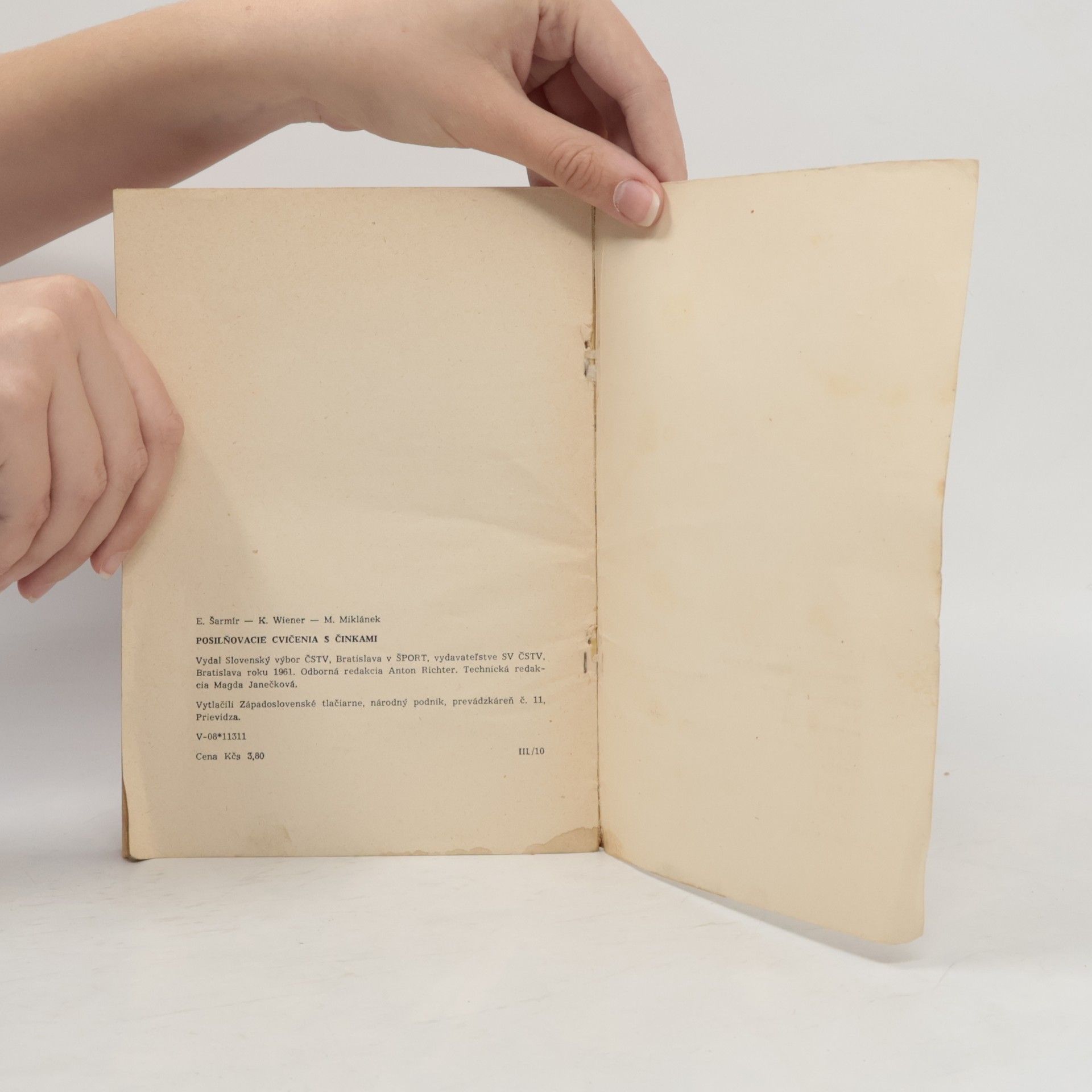 Various authors Posilňovacie cvičenia s činkami