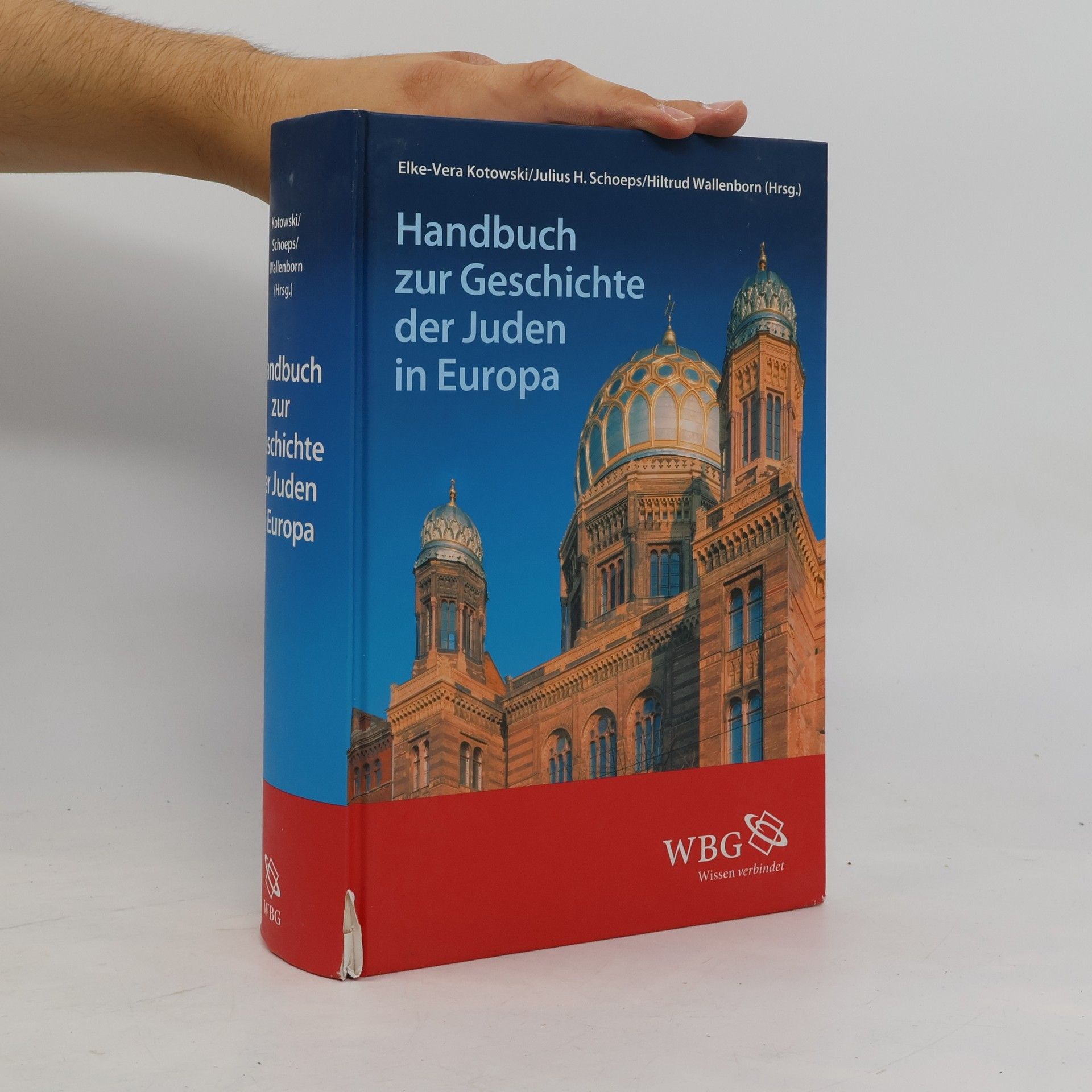 Elke-Vera Kotowski Handbuch zur Geschichte der Juden in Europa. (2 Bände in einem Buch). I: Länder und Regionen. II: Religion, Kultur, Alltag.