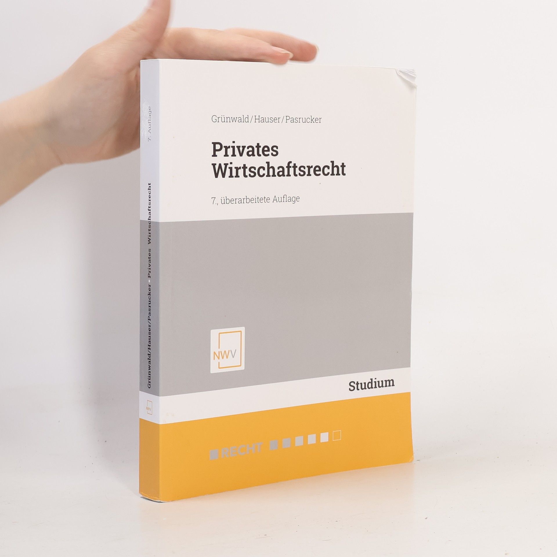 Christoph Pasrucker Privates Wirtschaftsrecht