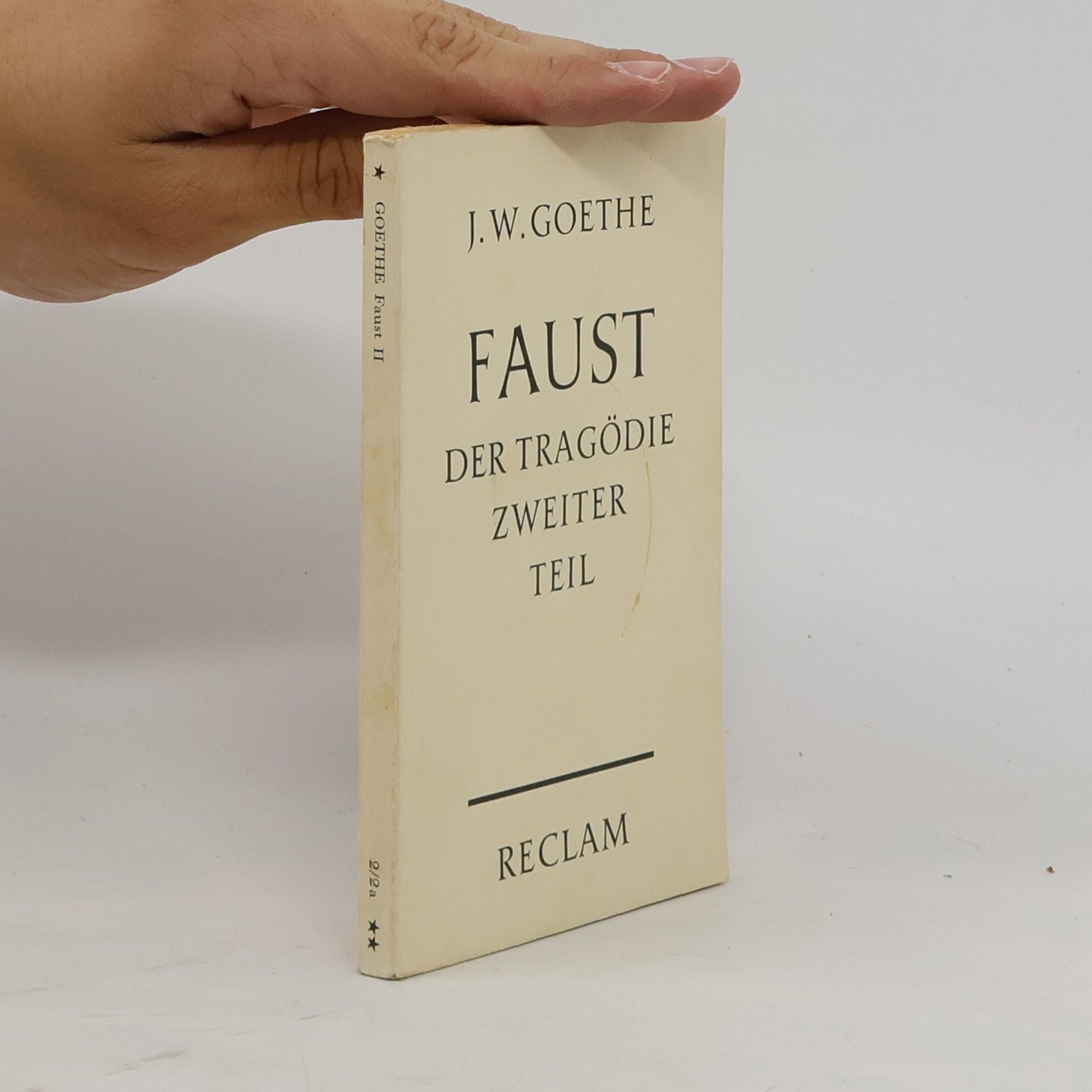 Johann Wolfgang von Goethe Faust