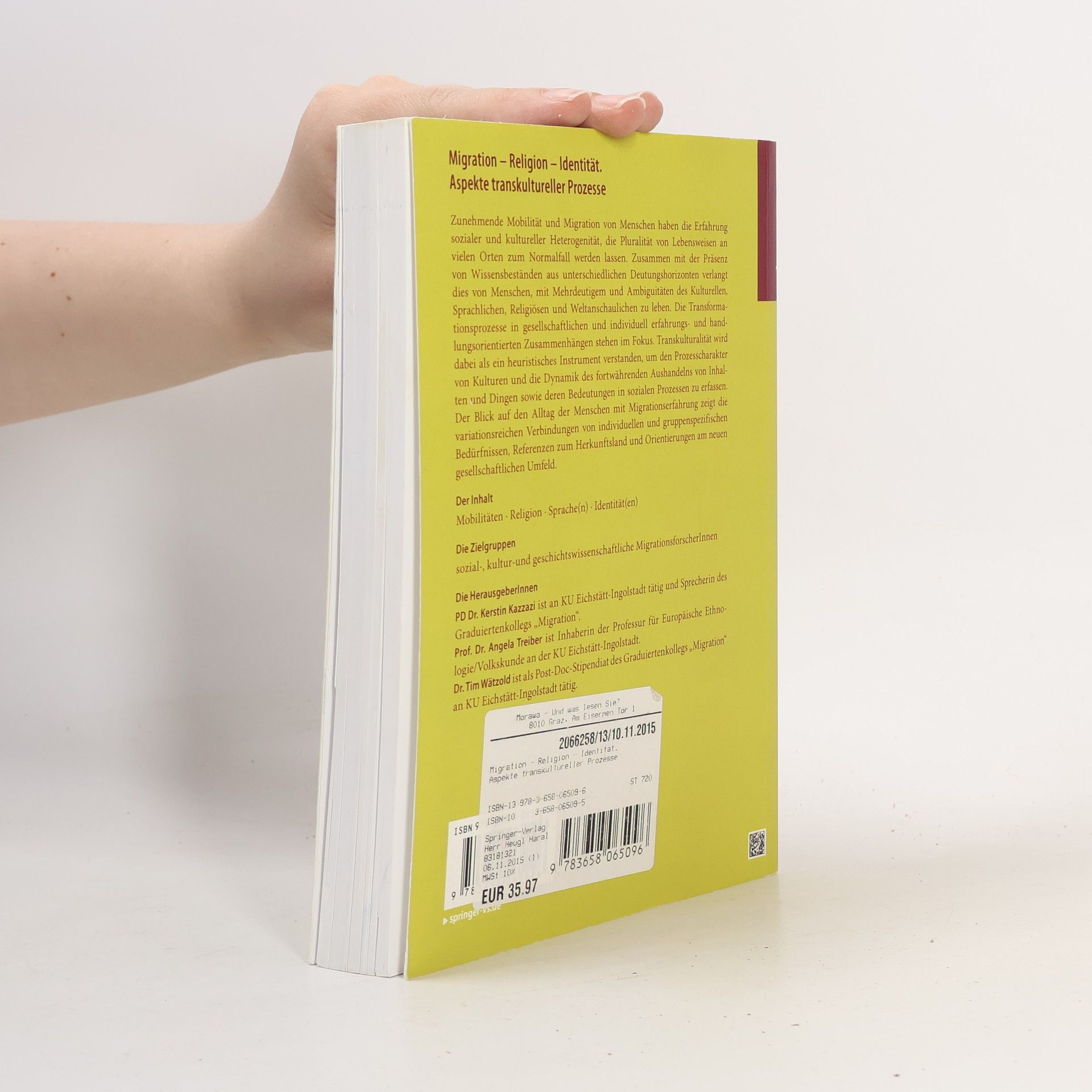 Kerstin Kazzazi Migration - Religion - Identität. Aspekte transkultureller Prozesse