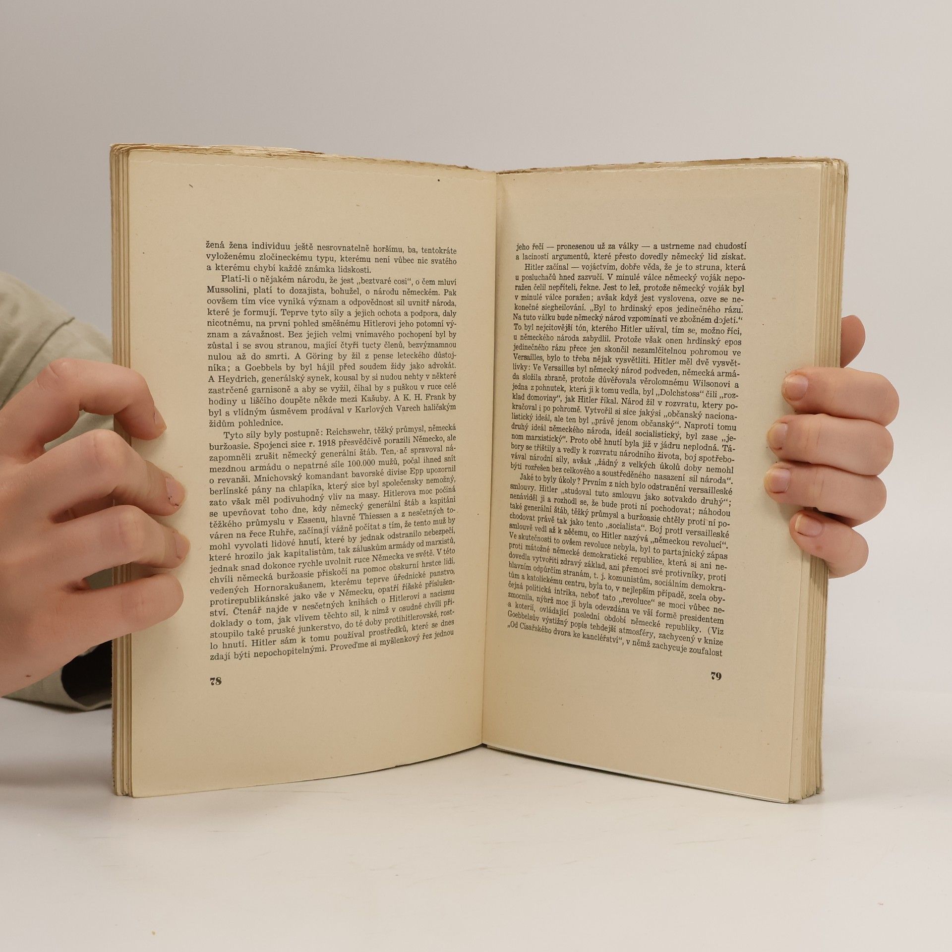 Emil Vachek Německá válka I. Hitlerovo tažení proti Československu
