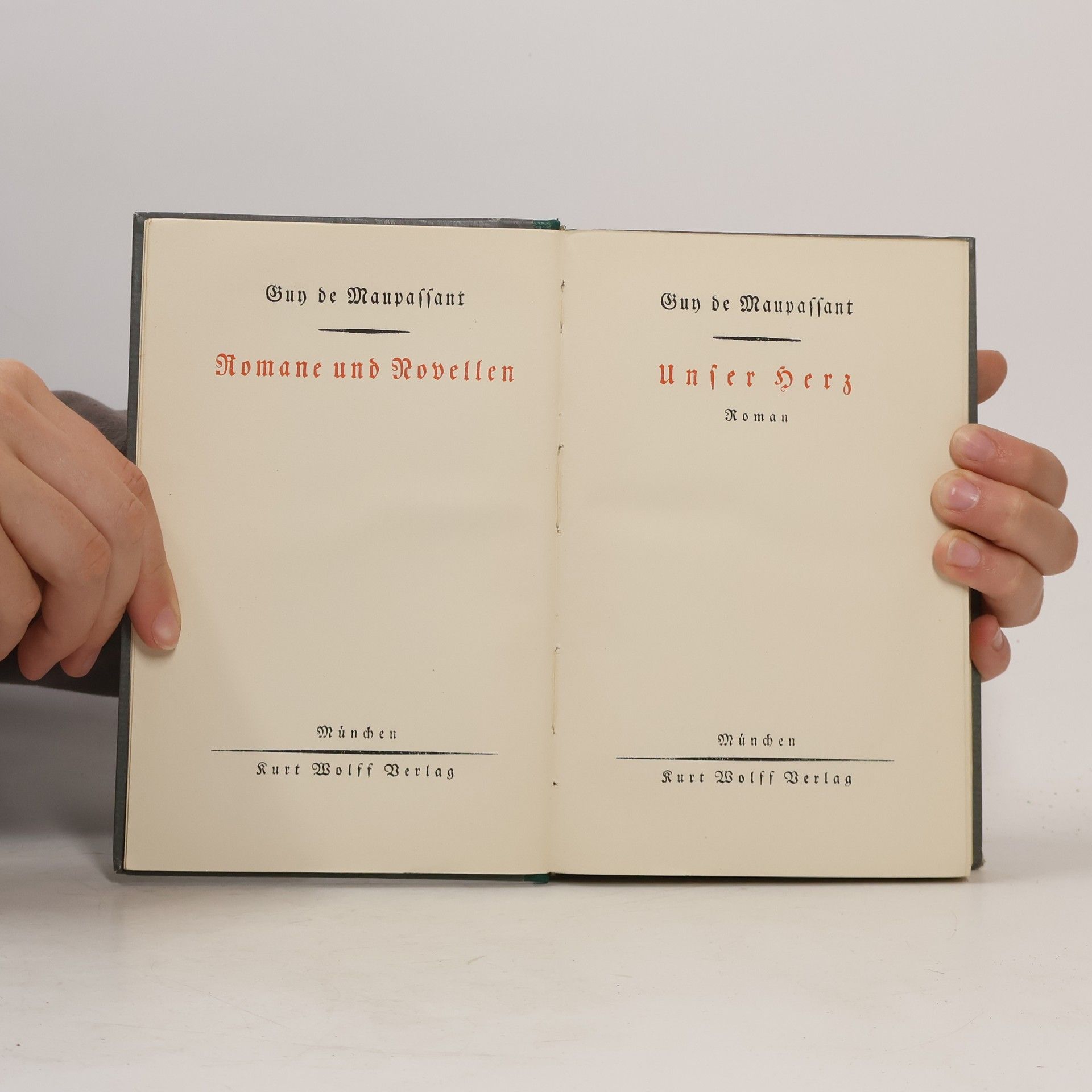Guy de Maupassant Unser Herz