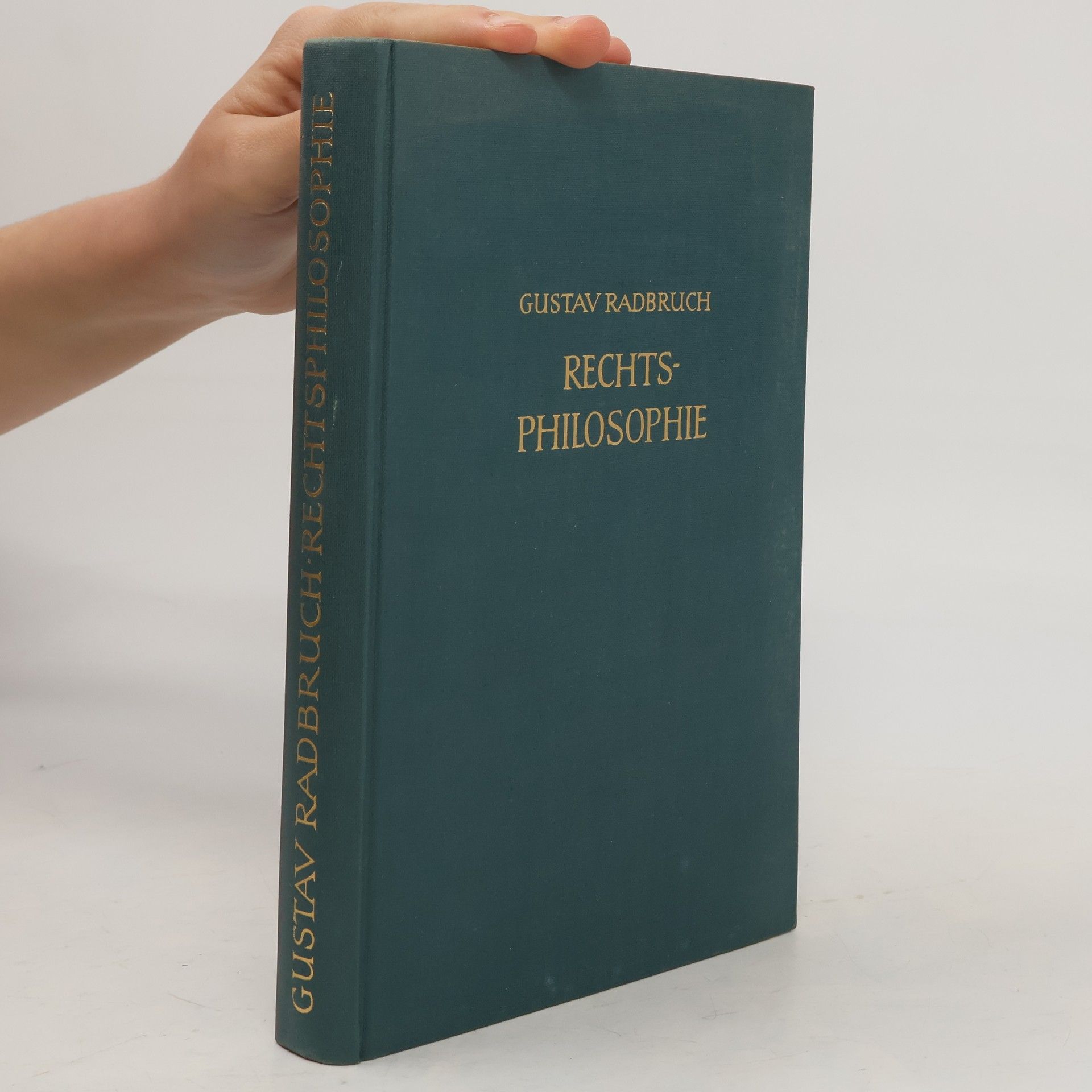 Gustav Radbuch Rechtsphilosophie