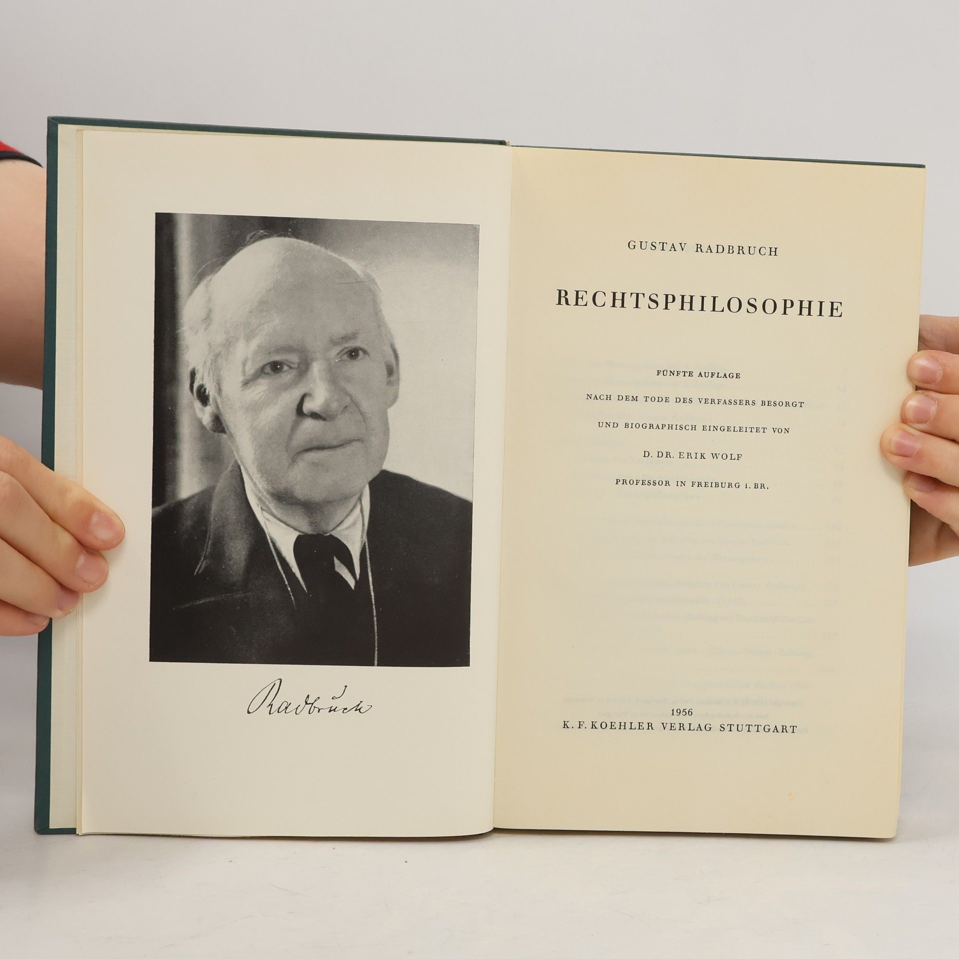 Gustav Radbuch Rechtsphilosophie