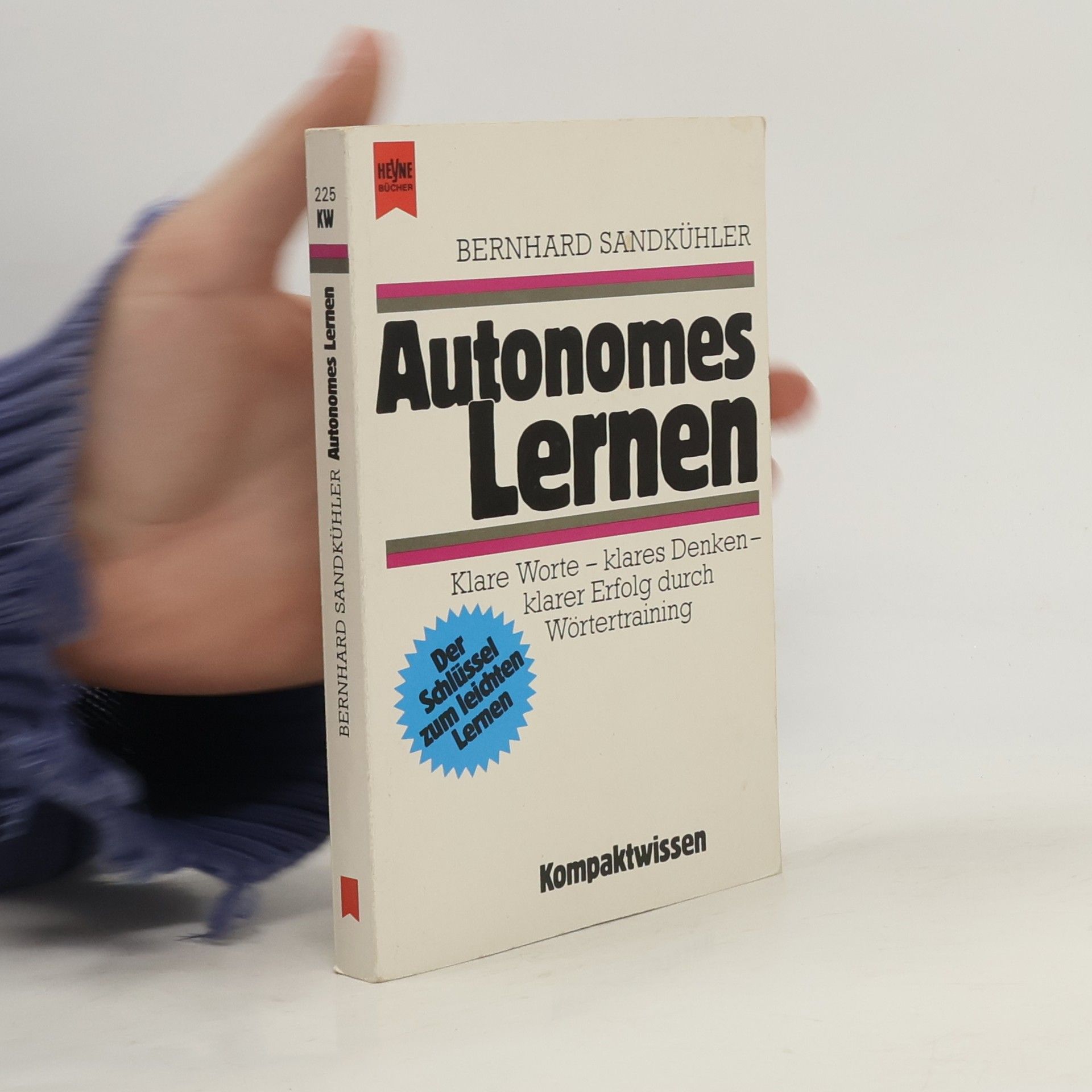 Bernhard Sandkühler Autonomes Lernen