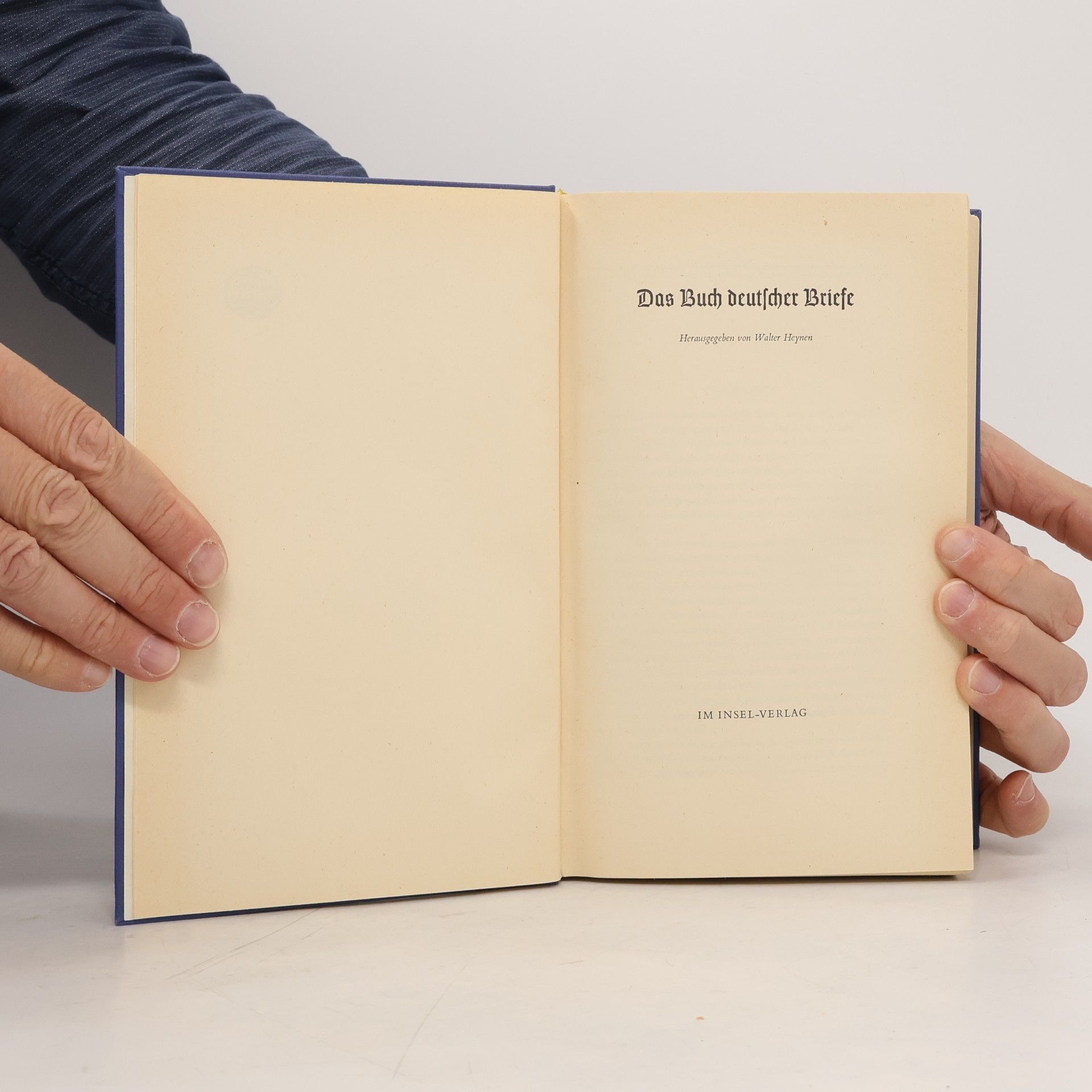 Walter Heynen Das Buch Deutscher Briefe