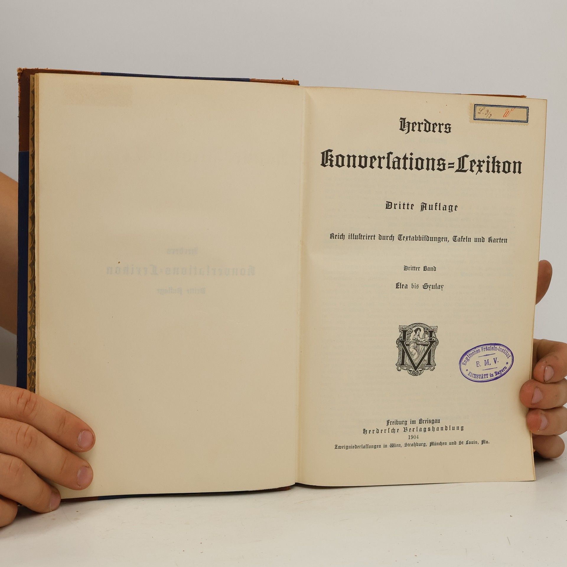 Kolektiv autorů Herders Konversations Lexikon 3. Band
