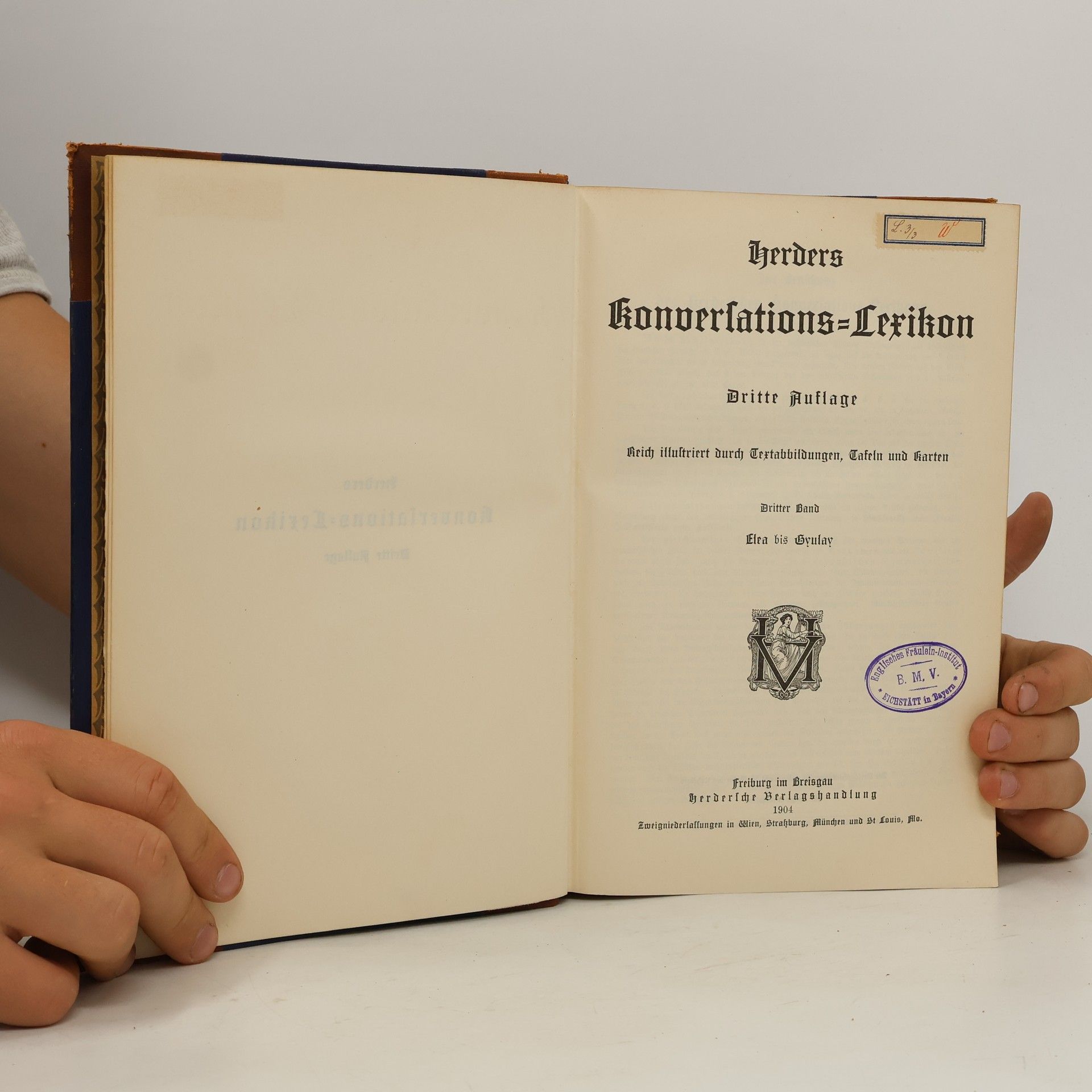 Kolektiv autorů Herders Konversations Lexikon 3. Band