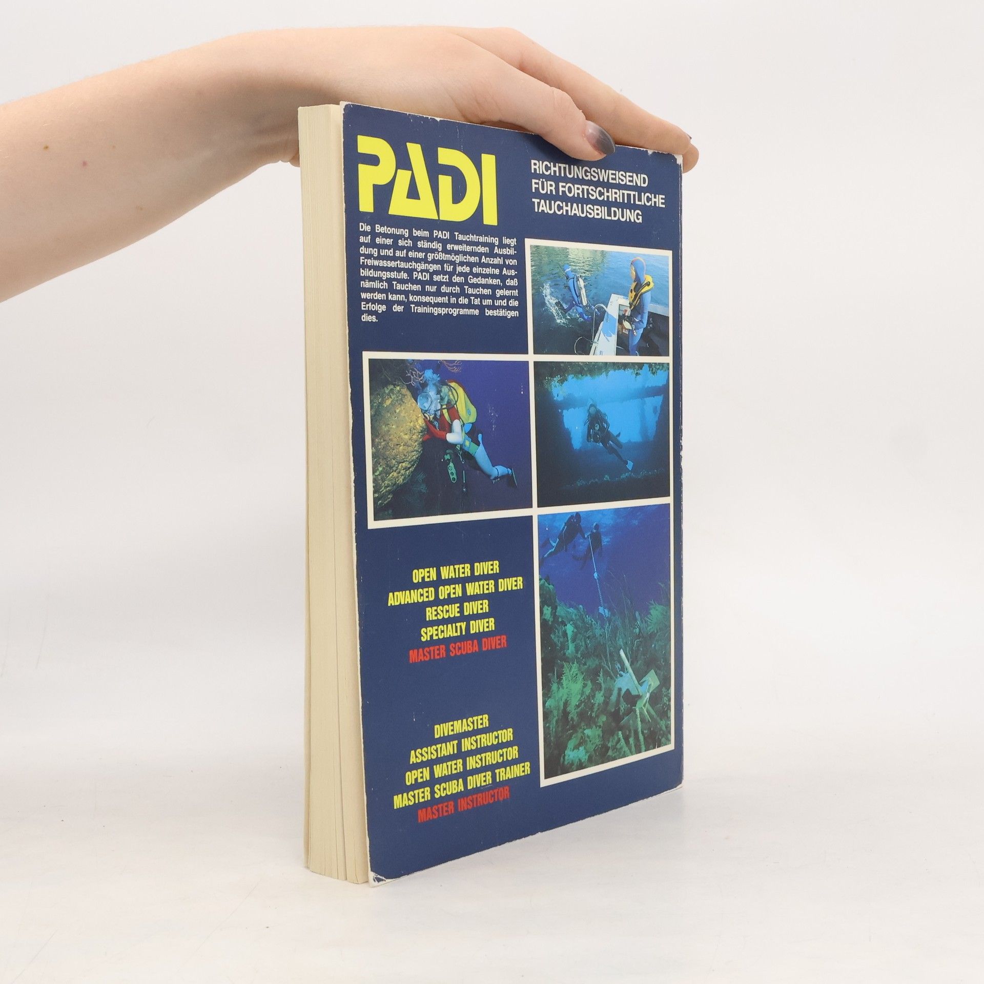 Dennis Graver Padi Advanced Diver Manual