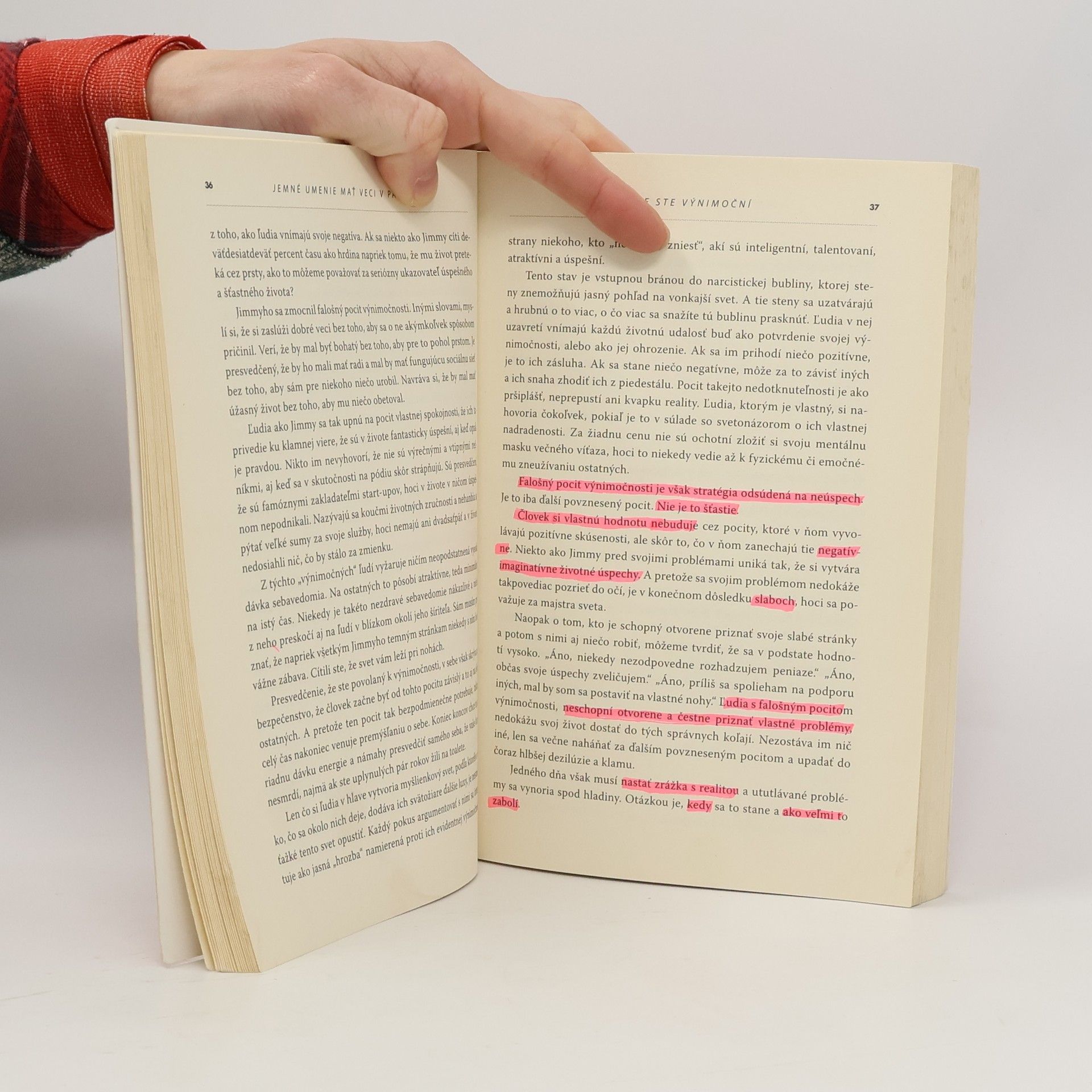 Mark Manson Jemné umenie mať veci v p**i