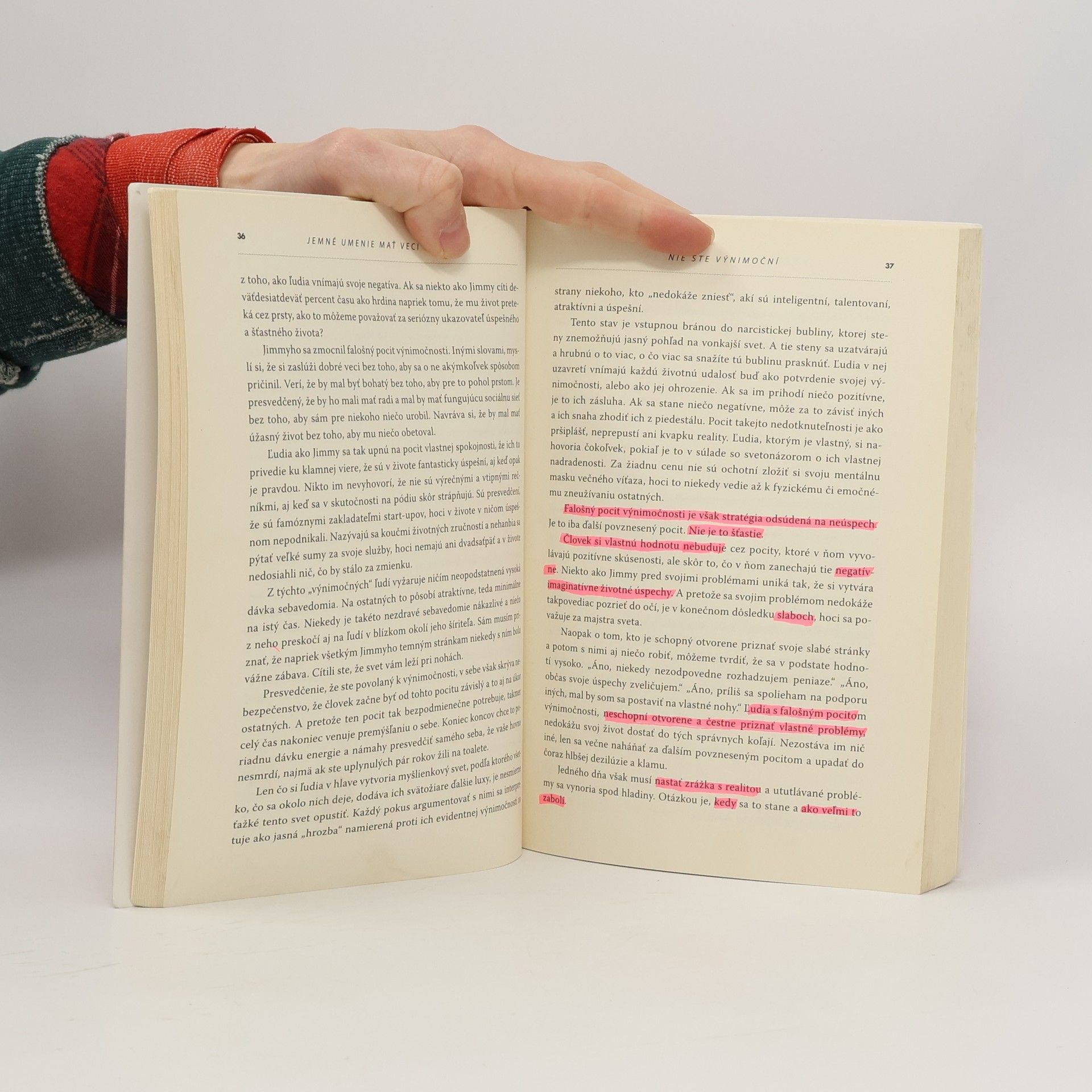 Mark Manson Jemné umenie mať veci v p**i