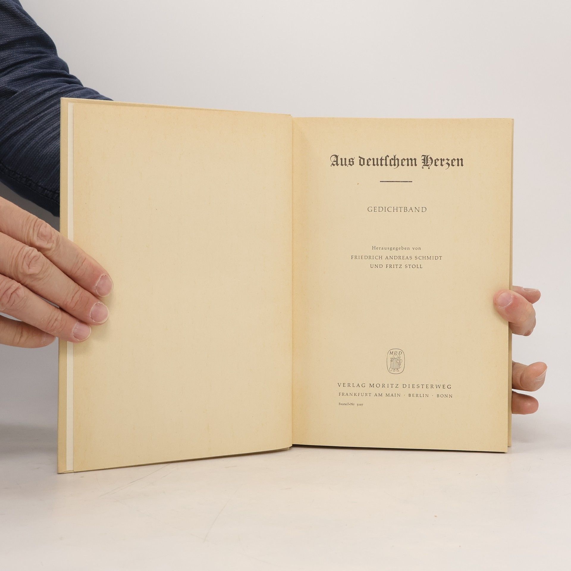 Autores varios Aus deutschen Herzen
