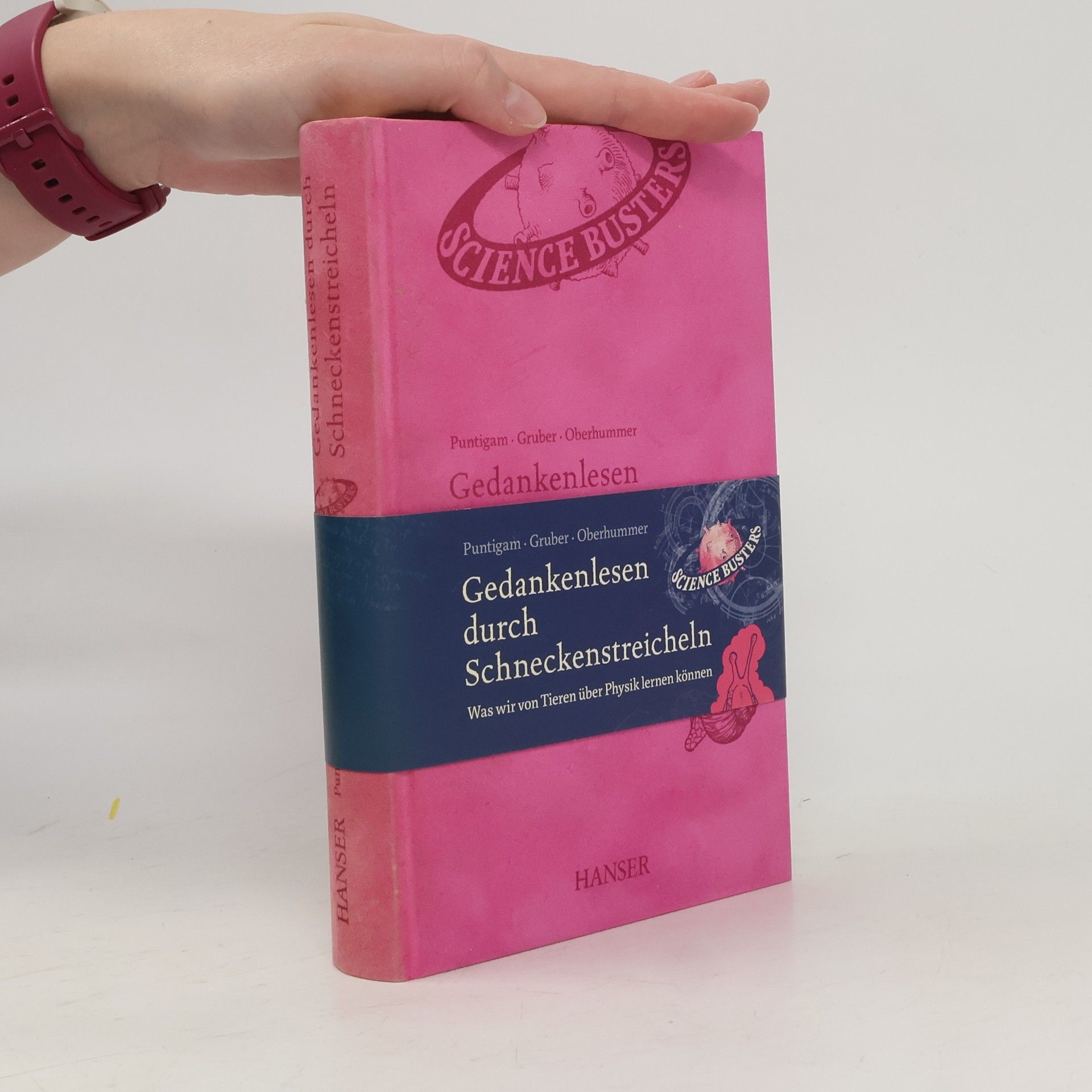 Martin Puntigam Gedankenlesen durch Schneckenstreicheln