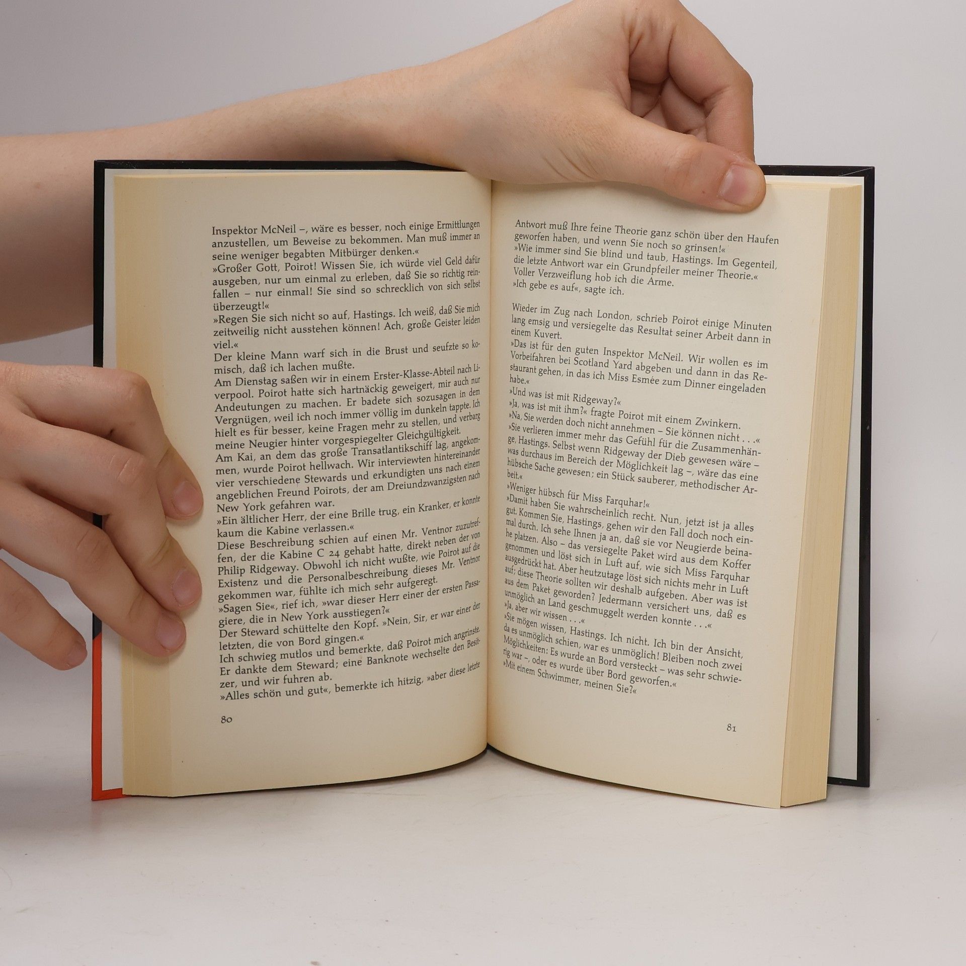 Agatha Christie Hercule Poirot rechnet ab