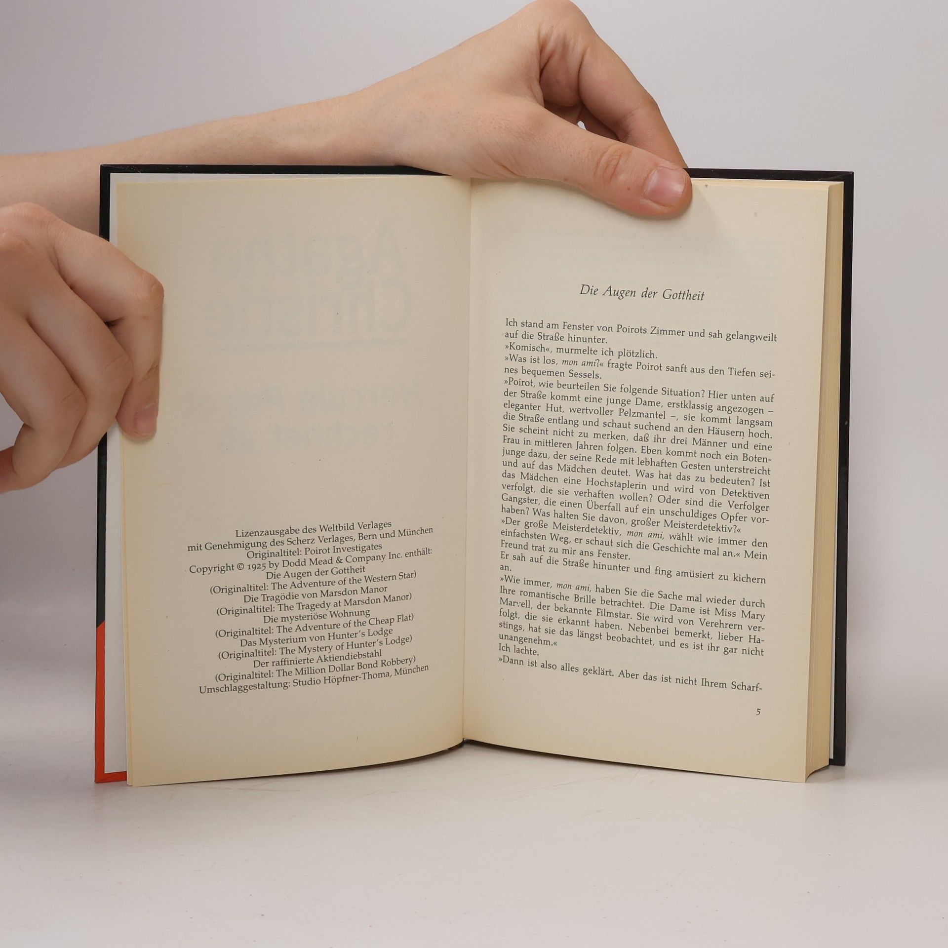 Agatha Christie Hercule Poirot rechnet ab