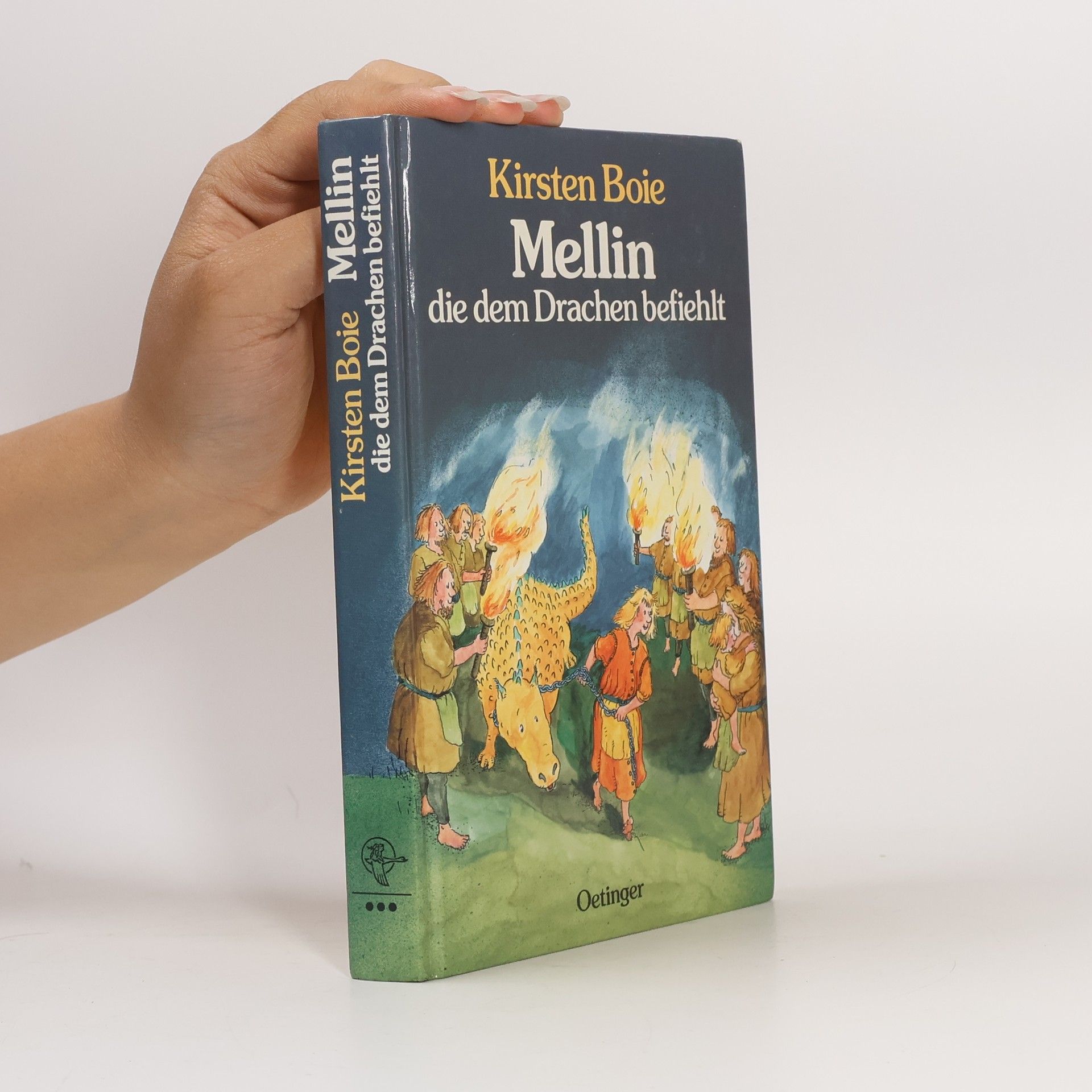 Kirsten Boie Mellin, die dem Drachen befiehlt