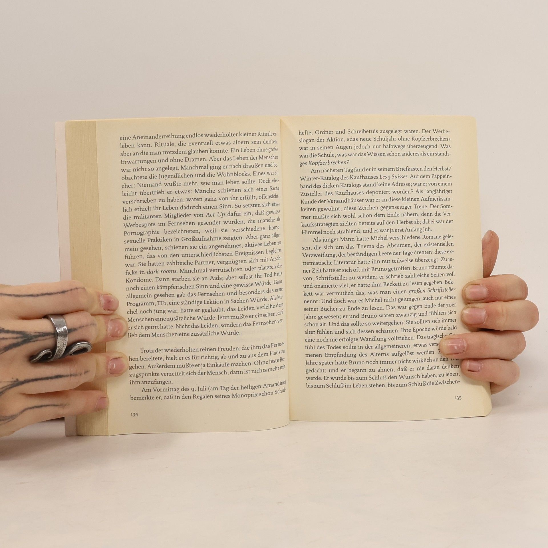 Michel Houellebecq Elementarteilchen