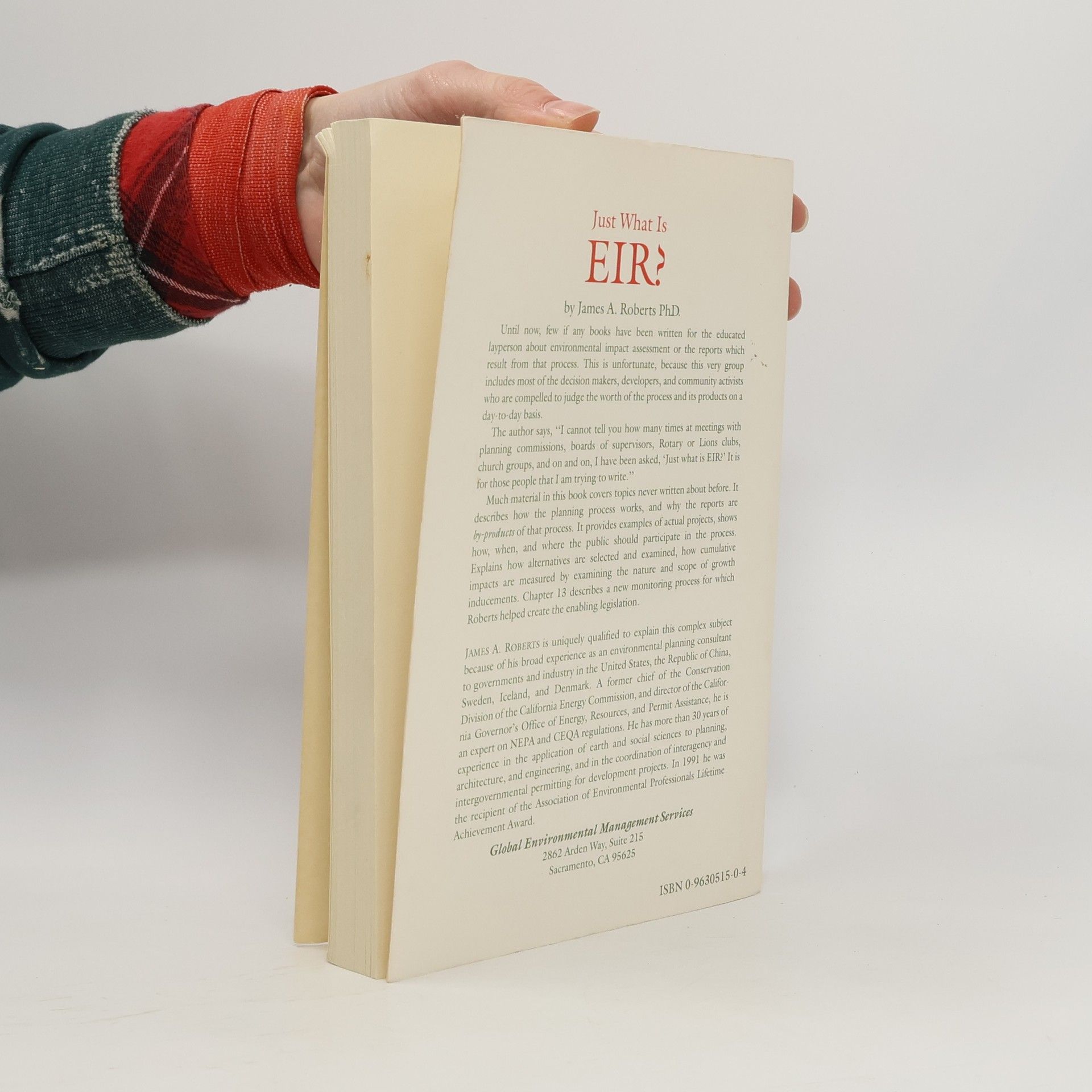 James A. Roberts Just What Is EIR?