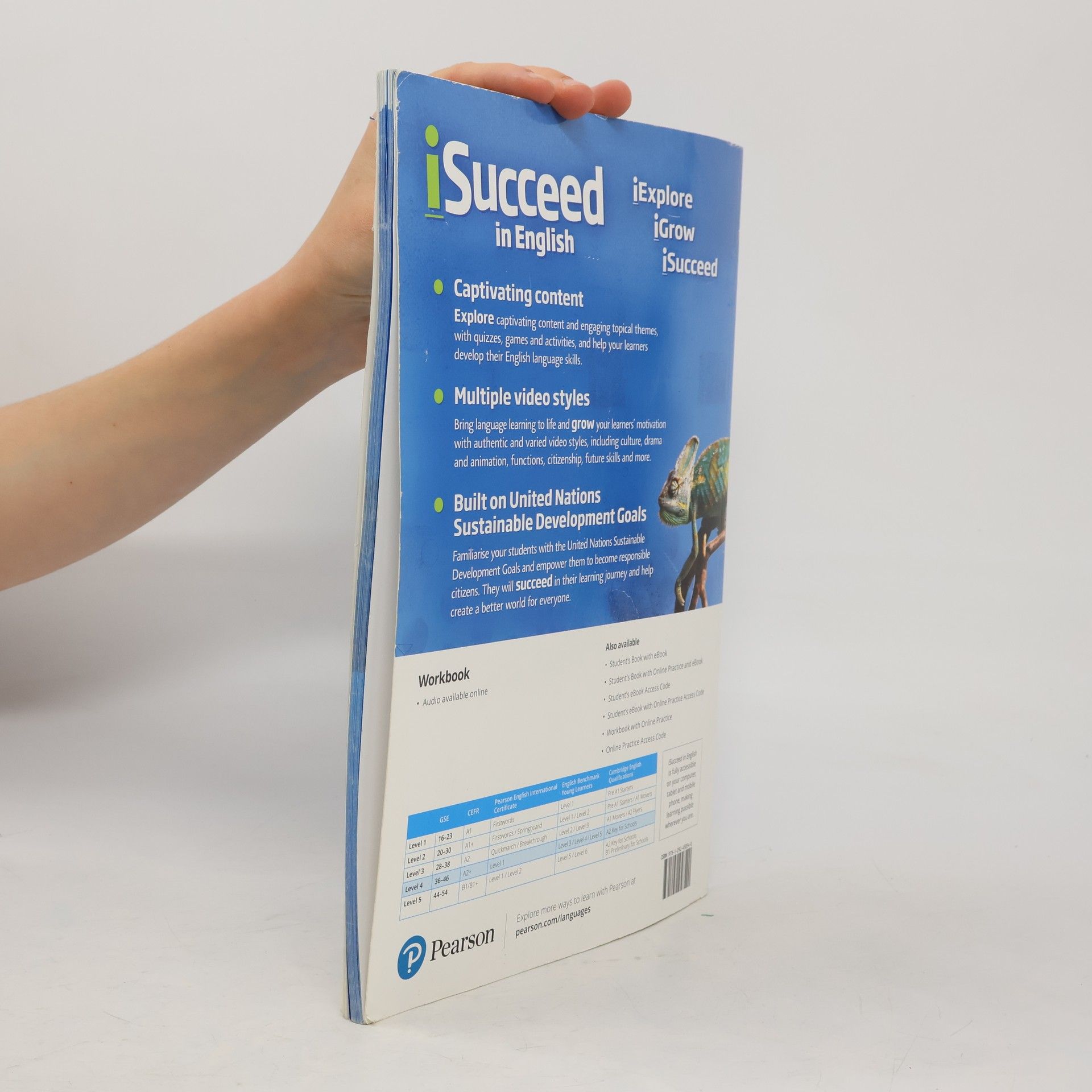 Jonquil Lowe iDiscover - 4: iSucceed In English 4 Workbook