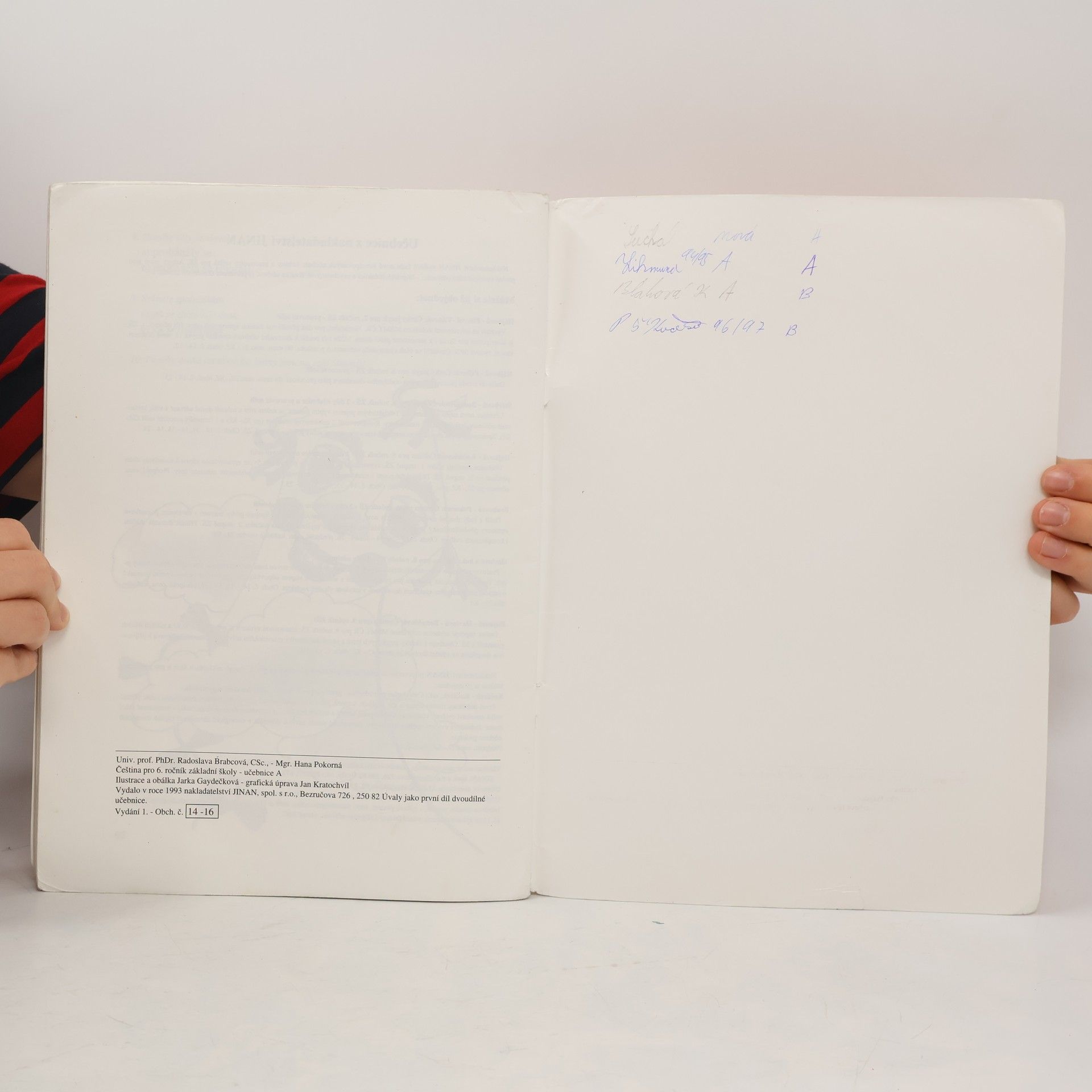 Autorenkollektiv Čeština pro 6. ročník. A