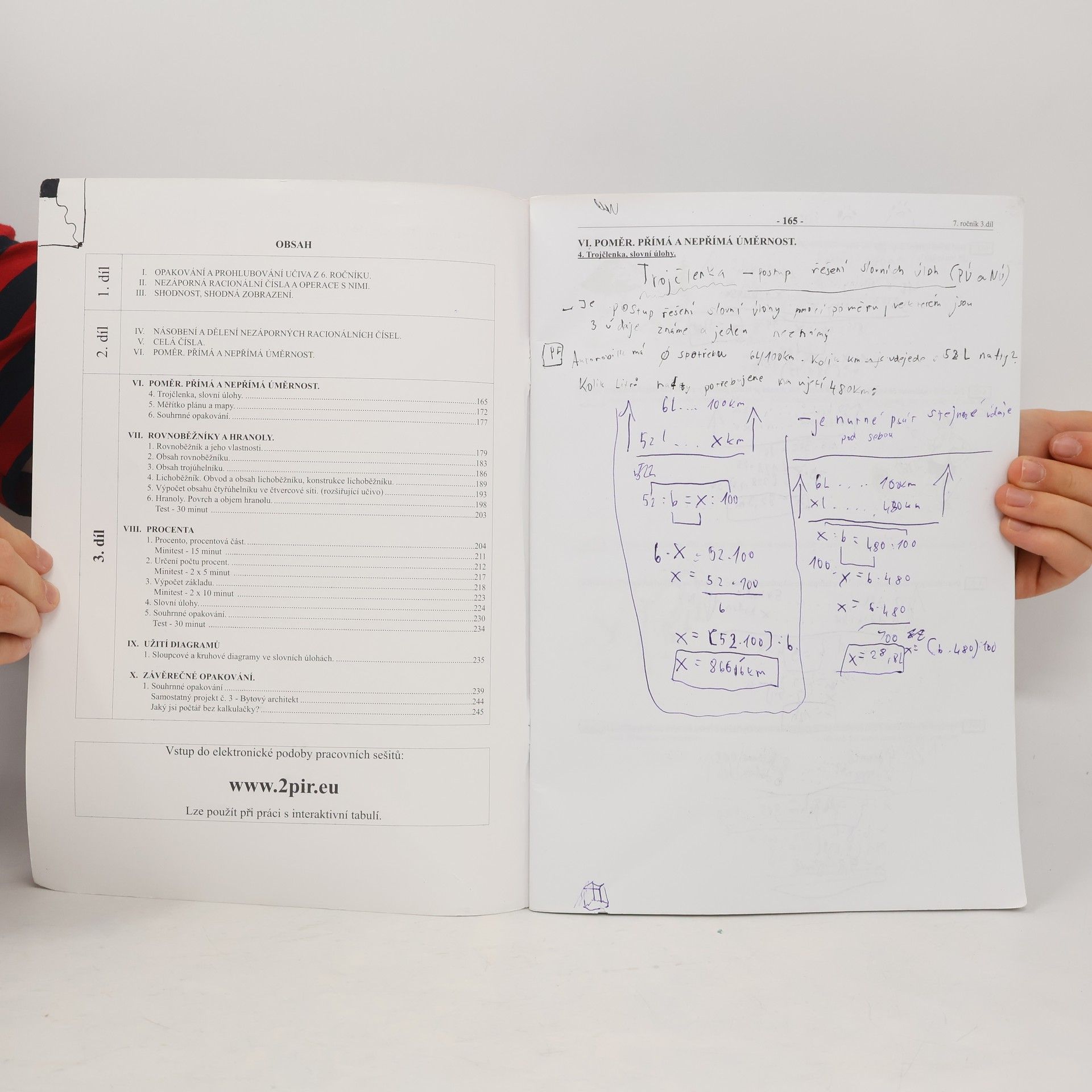 Slavomír Kočí Matematika 7. ročník 3. díl