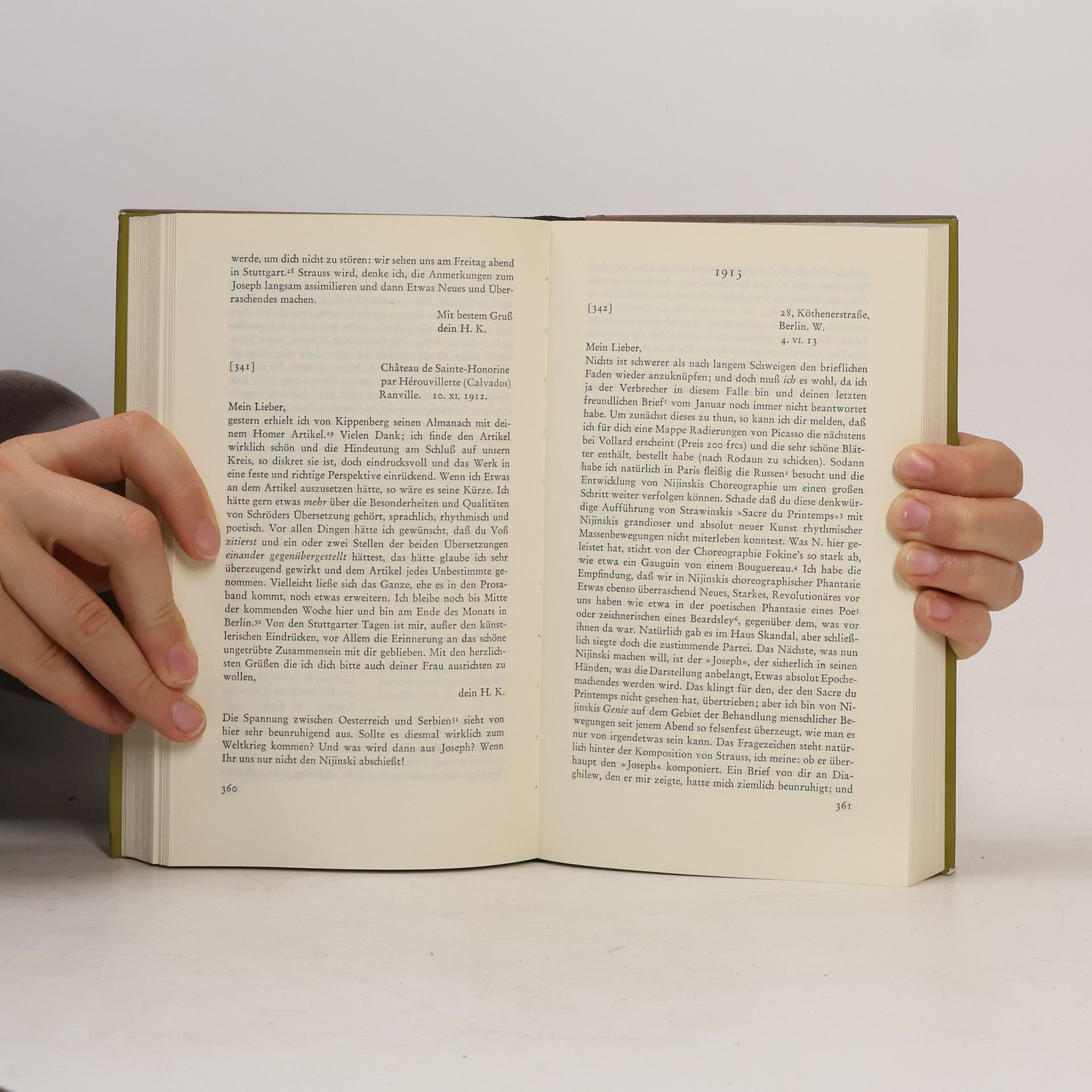 Hugo von Hofmannsthal Briefwechsel 1898-1929