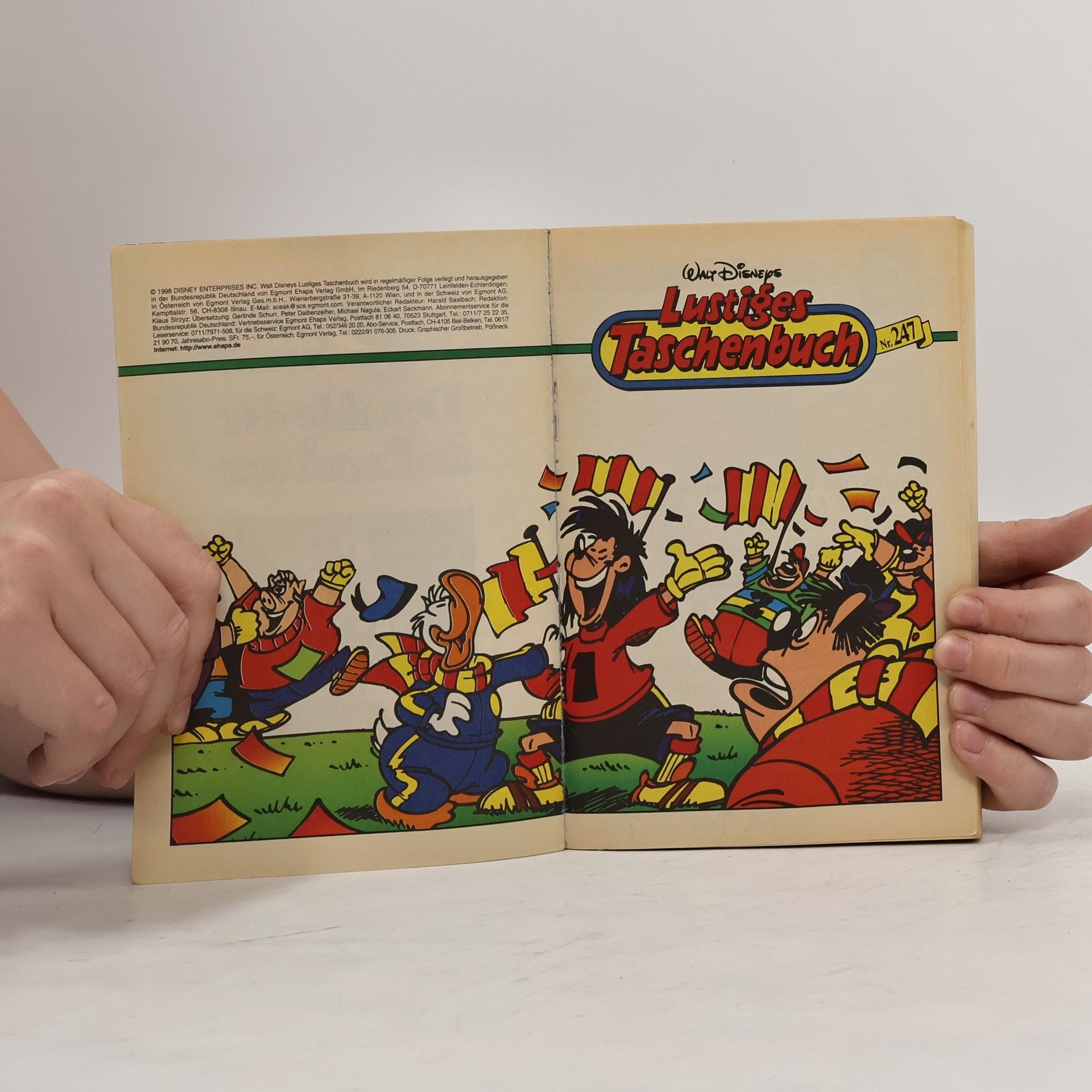 Walt Disney Lustiges Taschenbuch 247. Donaldo der Ballzauberer