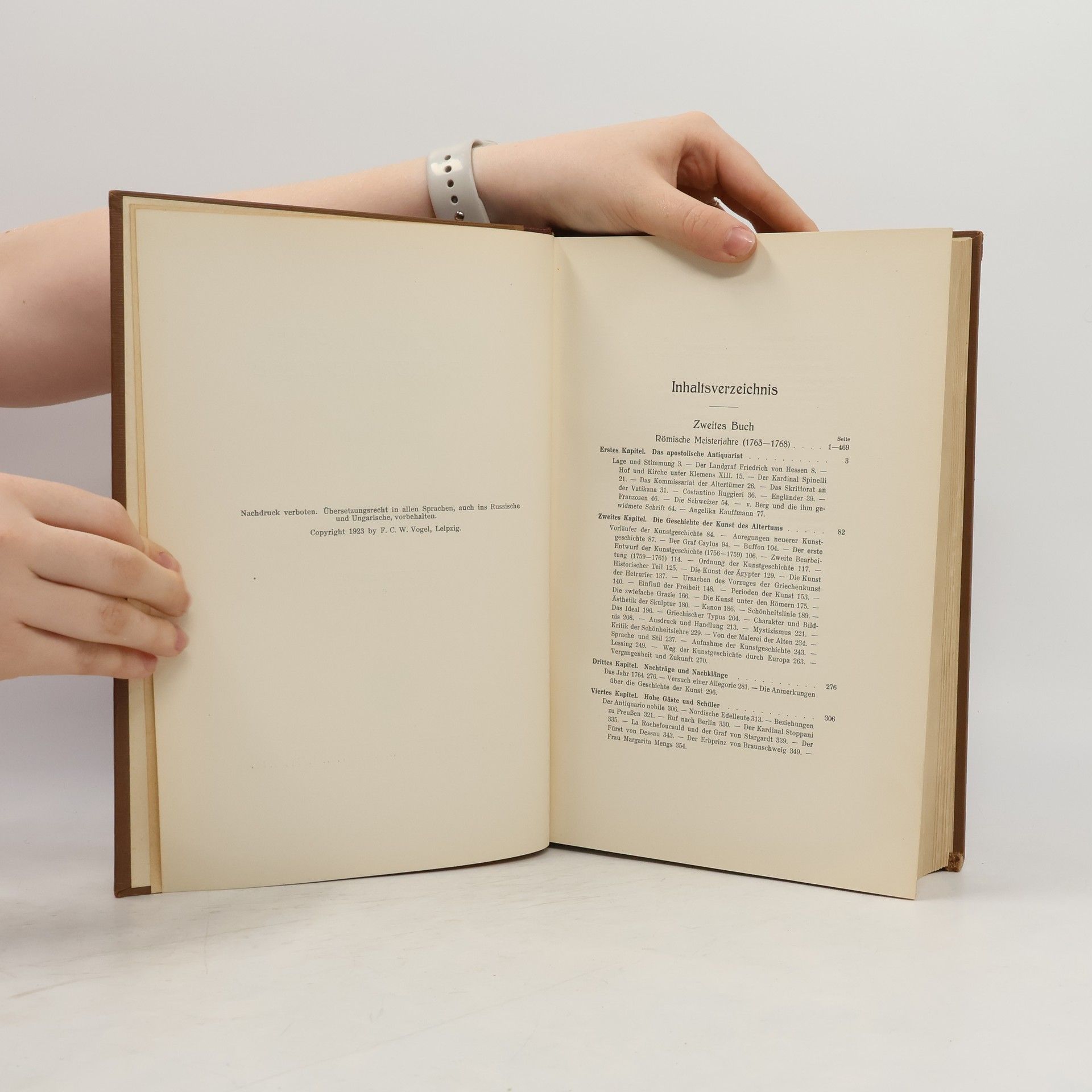 Carl Justi Winckelmann und seine Zeitgenossen III