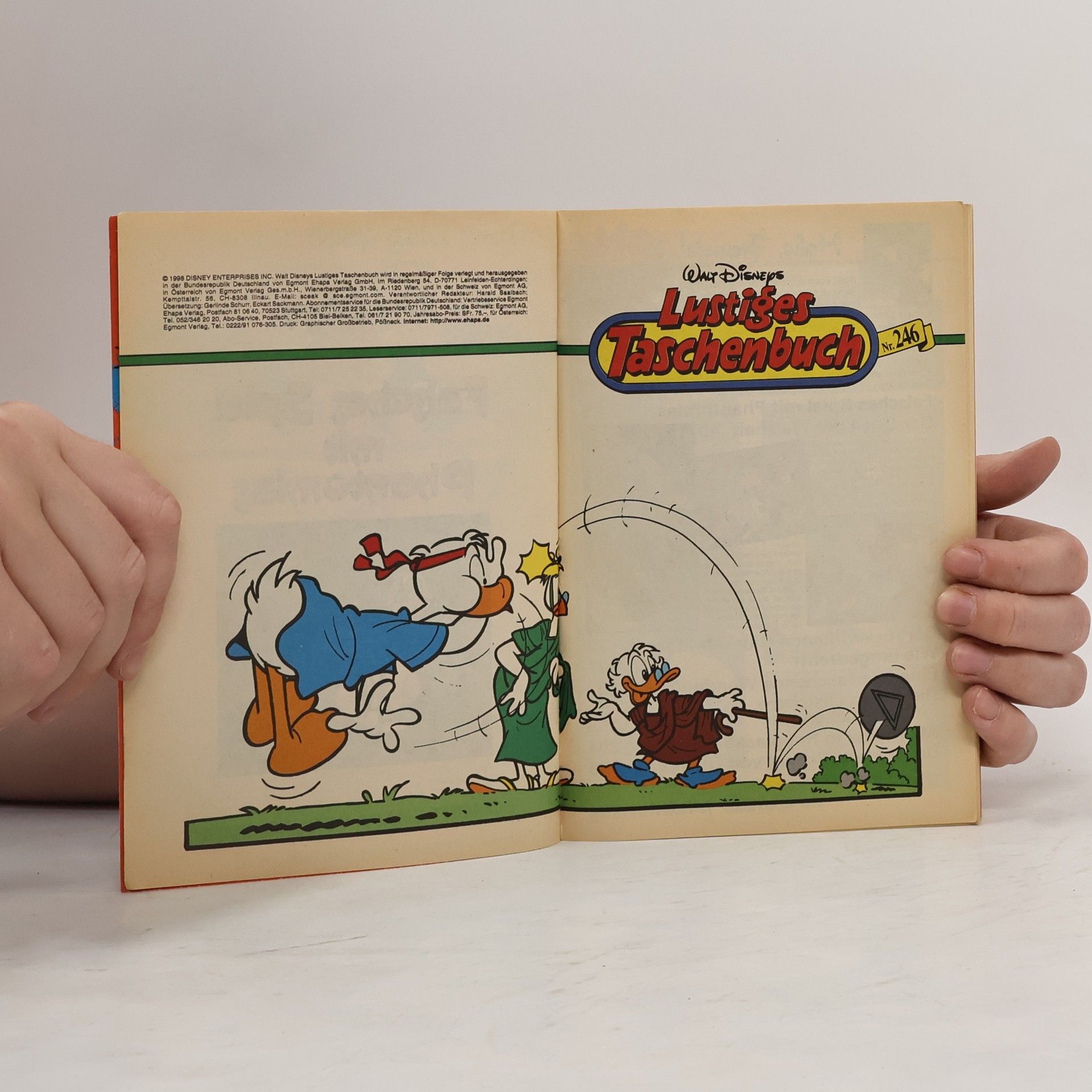 Walt Disney Lustiges Taschenbuch 246. Falsches Spiel mit Phantomias