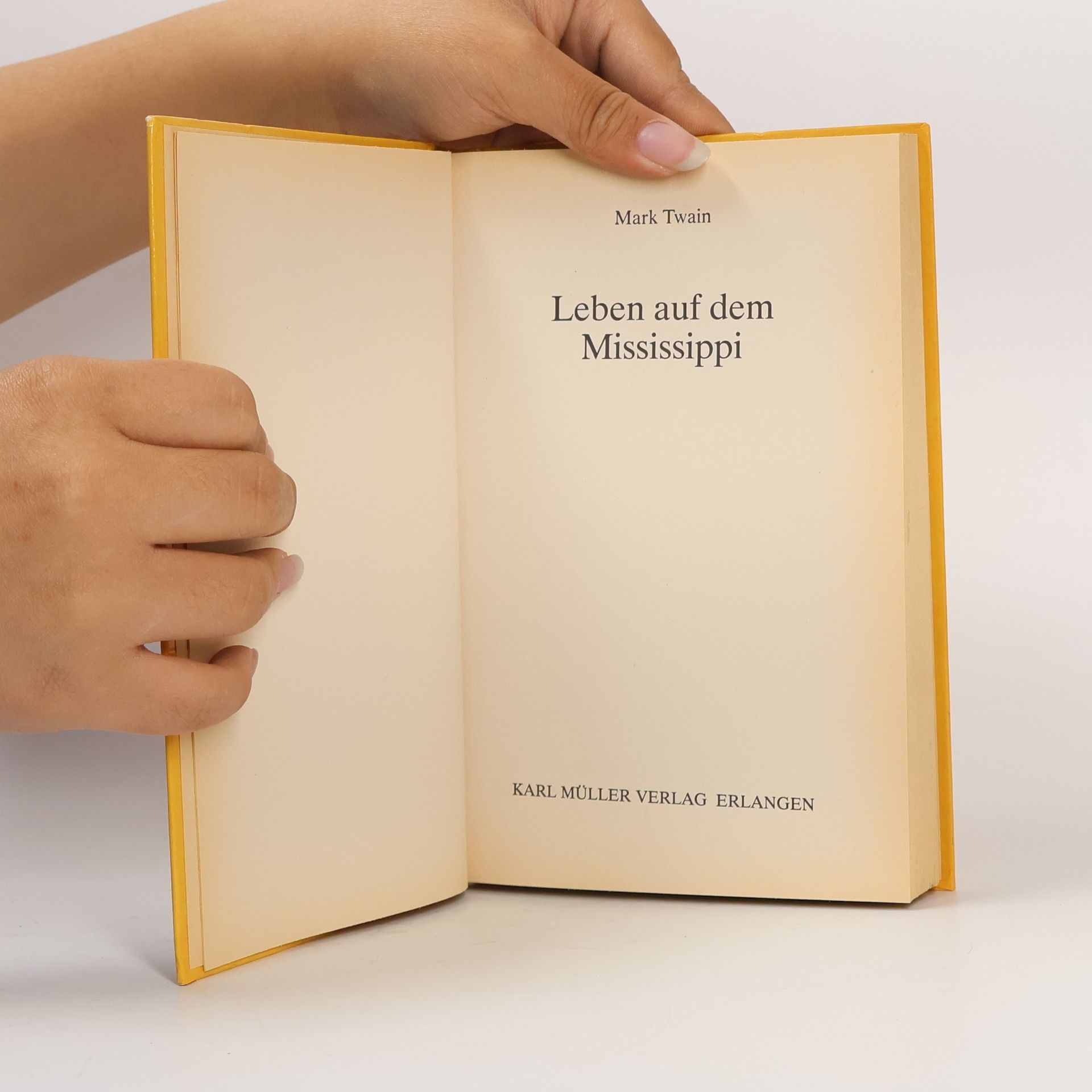 Mark Twain Leben auf dem Mississippi