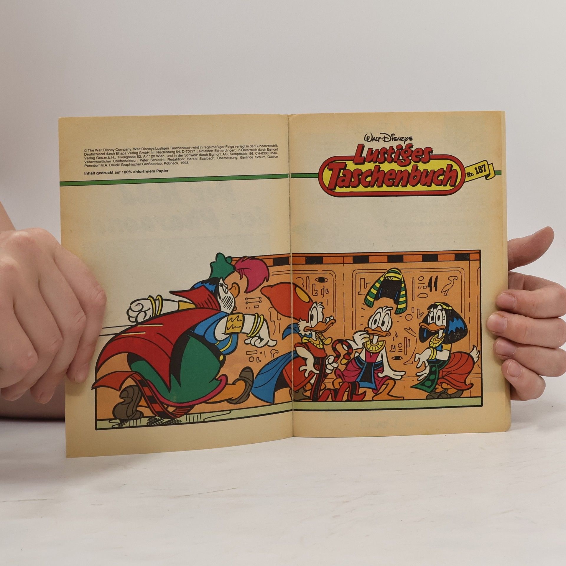 Walt Disney Lustiges Taschenbuch 187. Der Held der Pharaonen