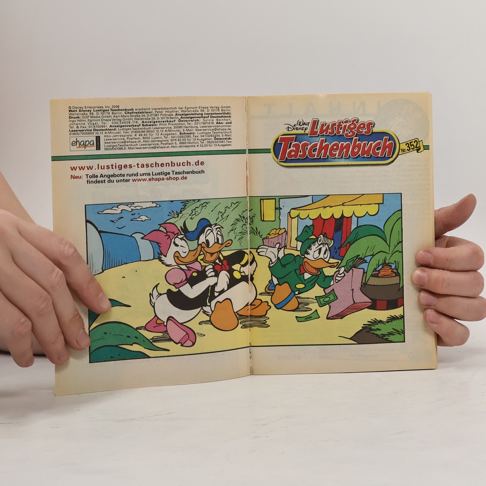 Walt Disney Lustiges Taschenbuch 352. Reif für die Insel