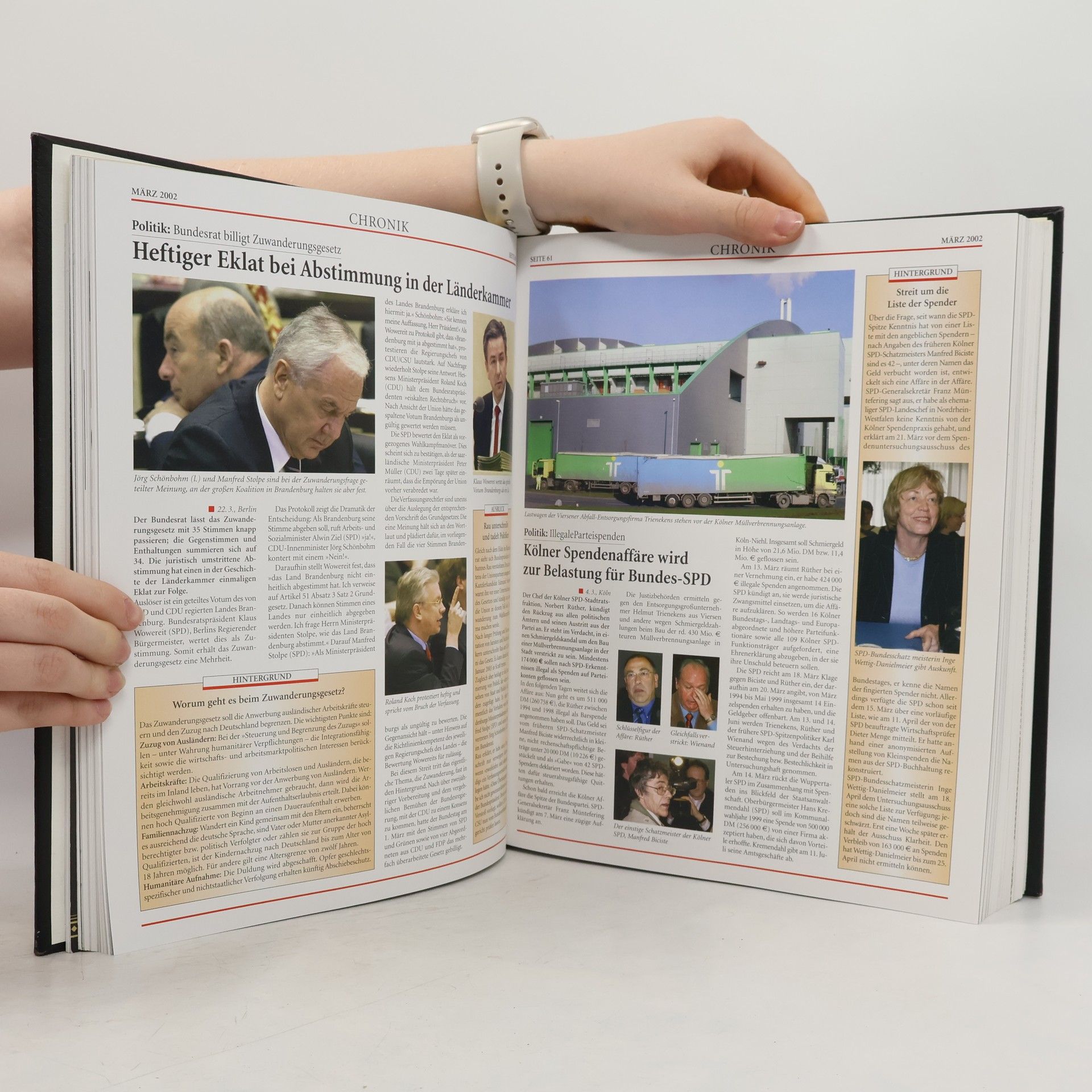 Kolektiv autorů Brockhaus Chronik des Jahrhunderts: 2002